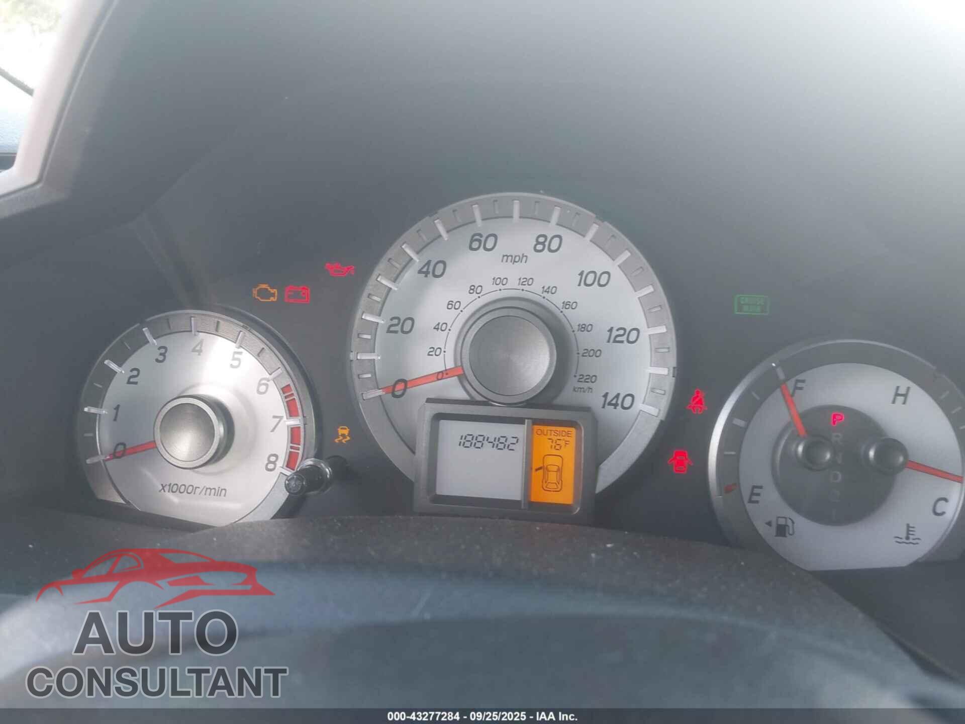 HONDA PILOT 2013 - 5FNYF3H55DB013627