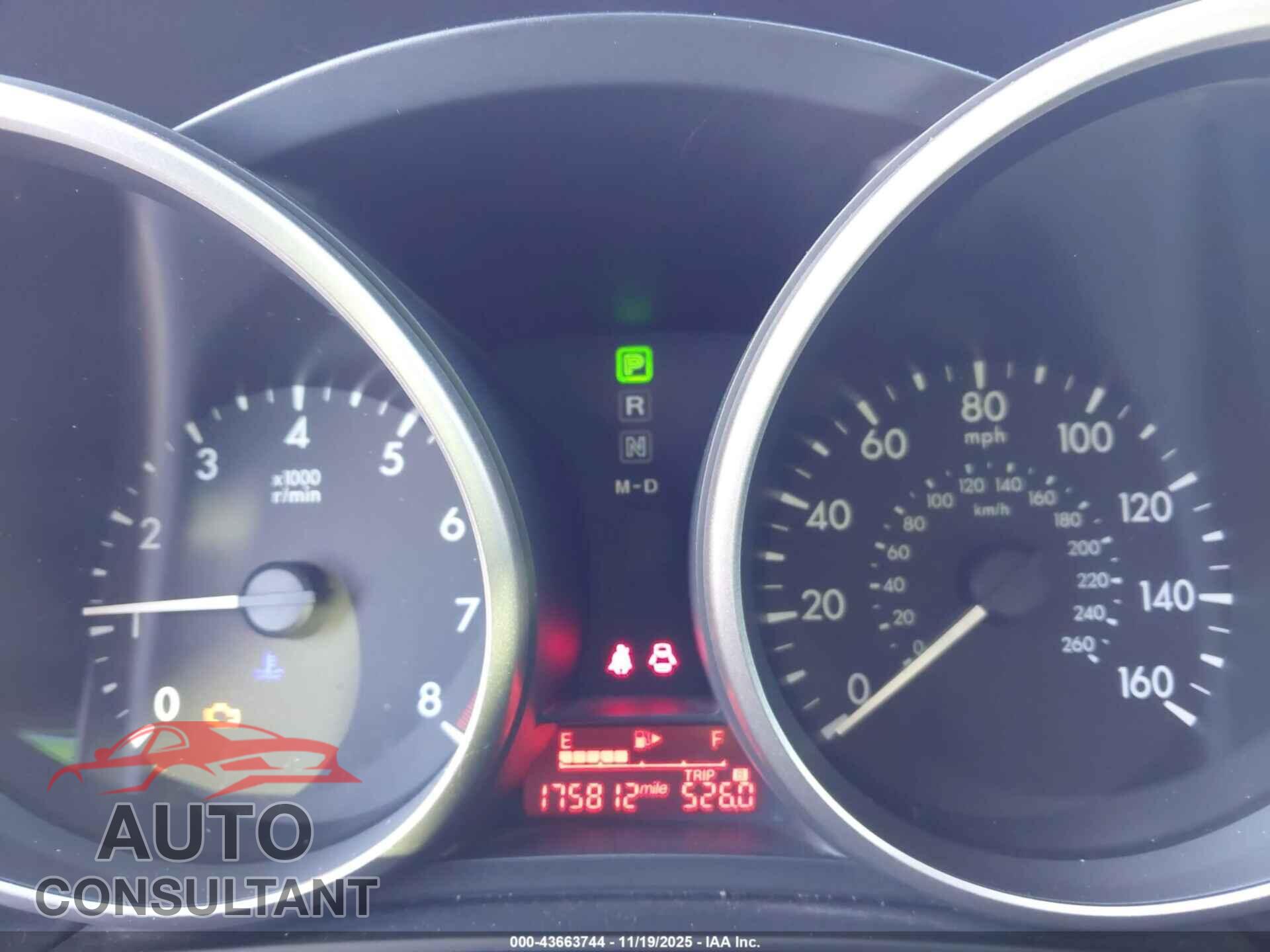 MAZDA MAZDA5 2012 - JM1CW2BL9C0143161