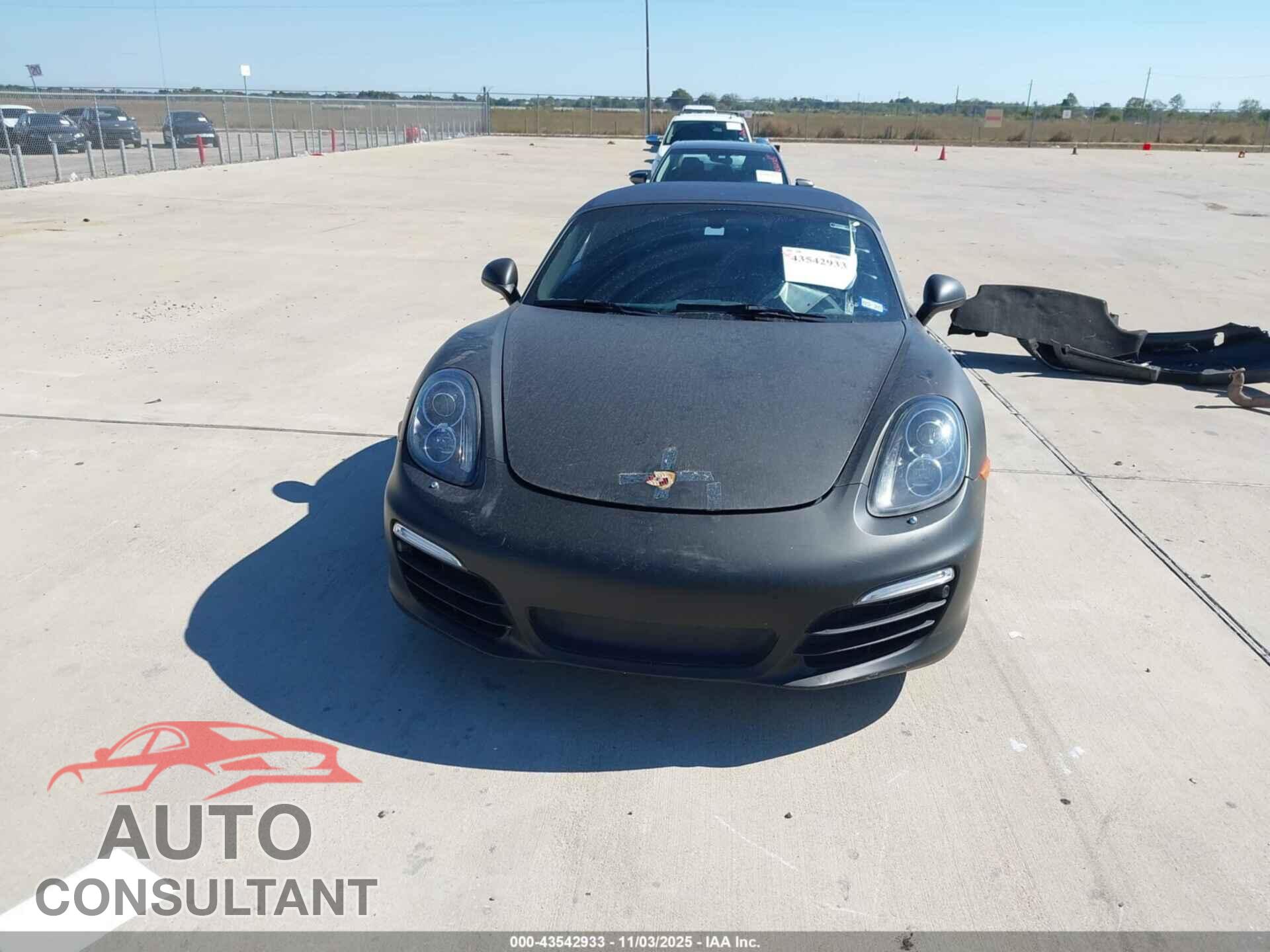 PORSCHE BOXSTER 2014 - WP0CB2A89EK140549