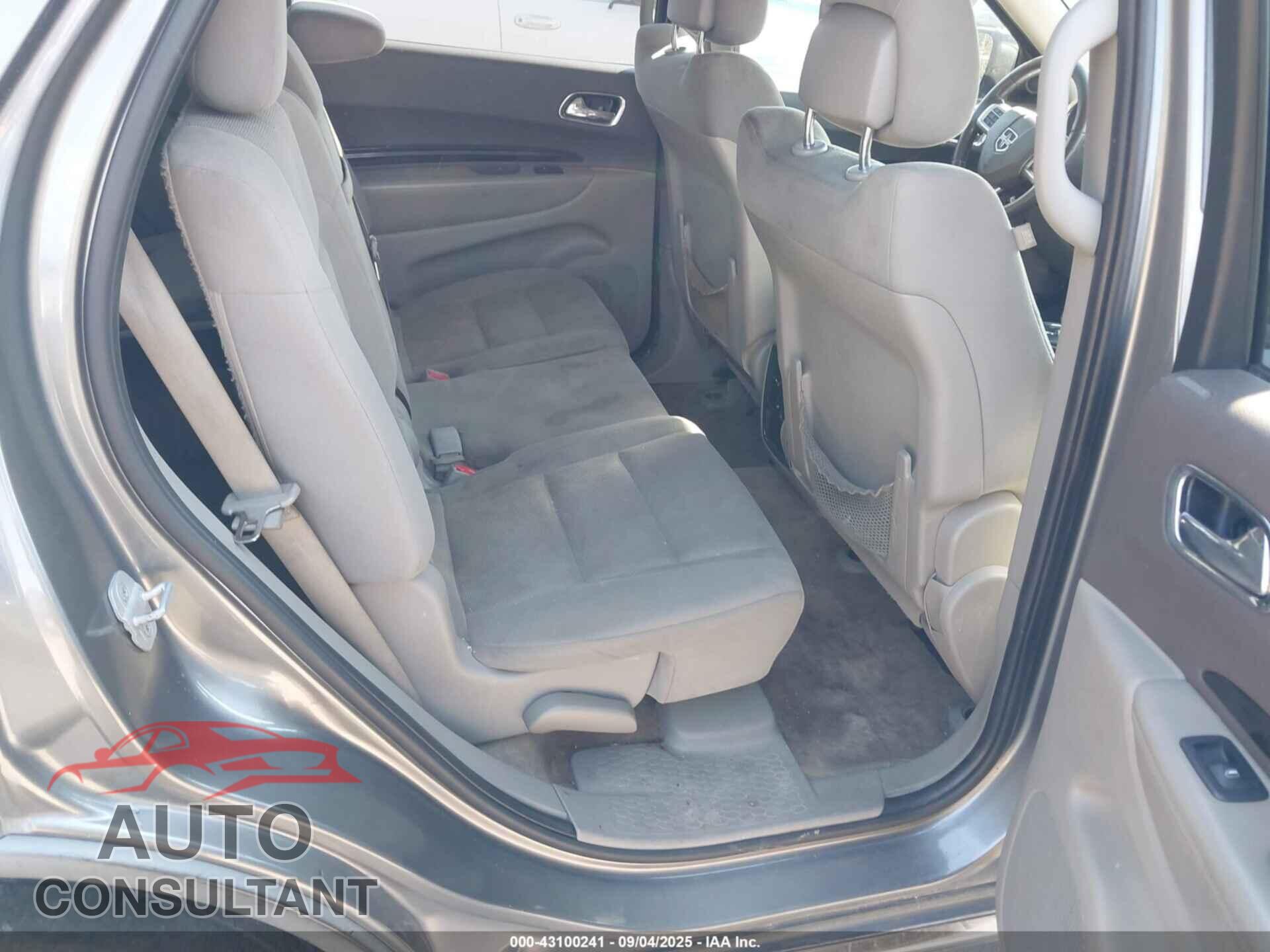 DODGE DURANGO 2011 - 1D4RD4GG2BC708342