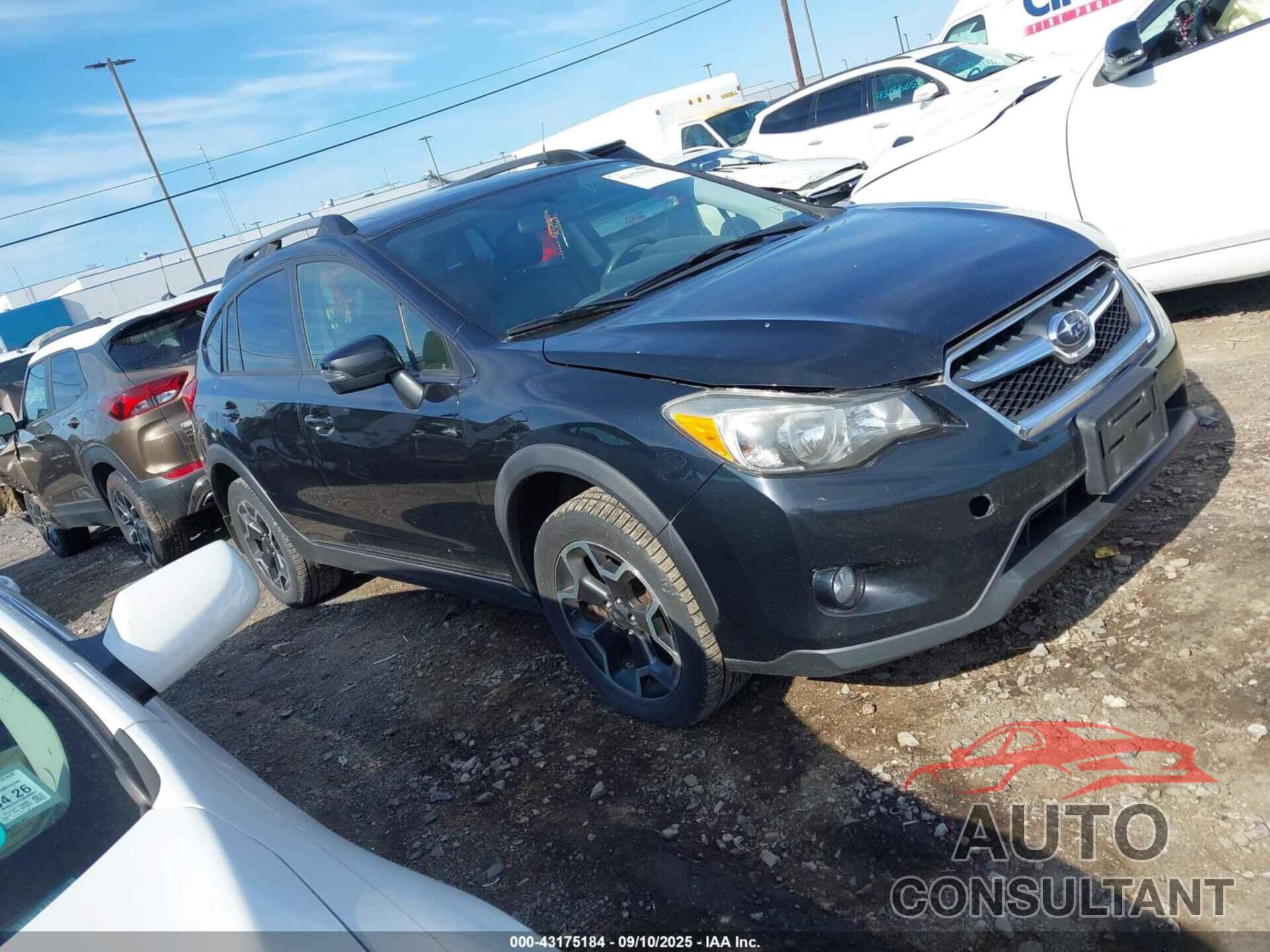 SUBARU XV CROSSTREK 2015 - JF2GPAPC2F8305365