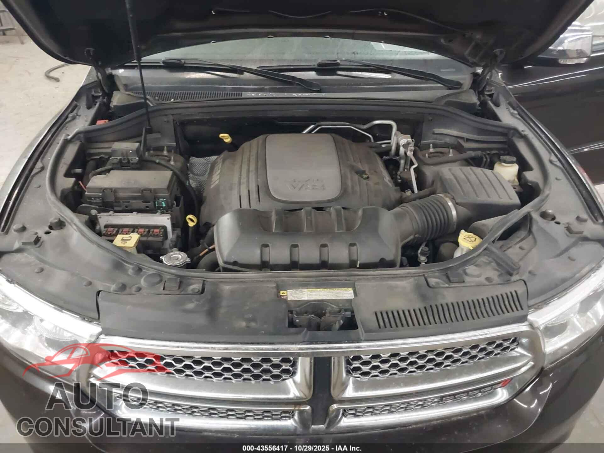 DODGE DURANGO 2012 - 1C4SDJET7CC321087