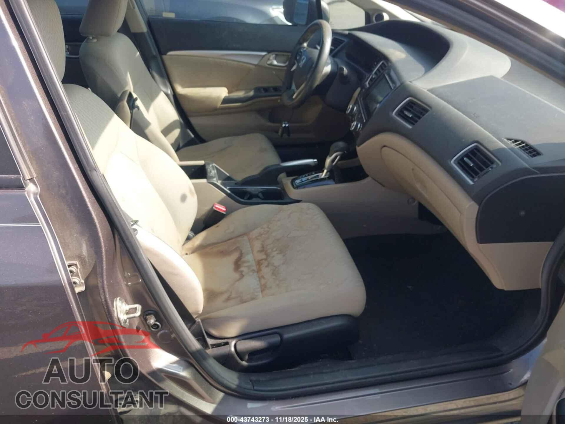HONDA CIVIC 2014 - 19XFB2F8XEE001393