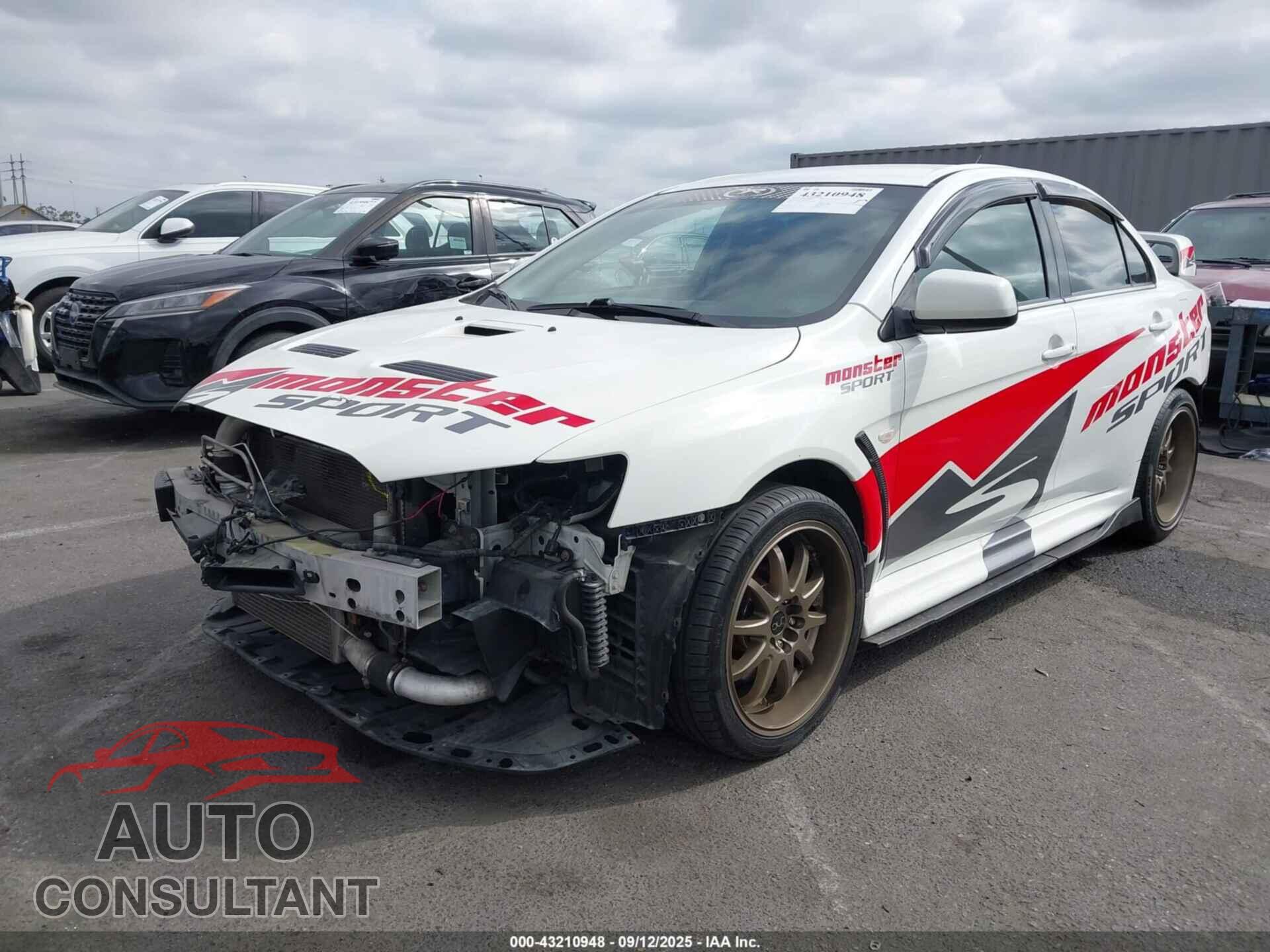 MITSUBISHI LANCER EVOLUTION 2010 - JA32W5FV1AU030625