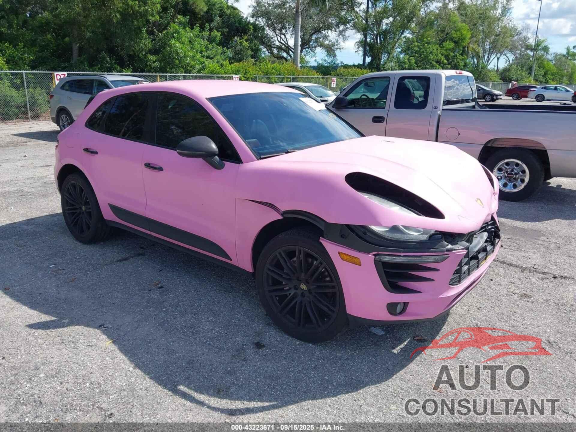 PORSCHE MACAN 2015 - WP1AB2A57FLB41920