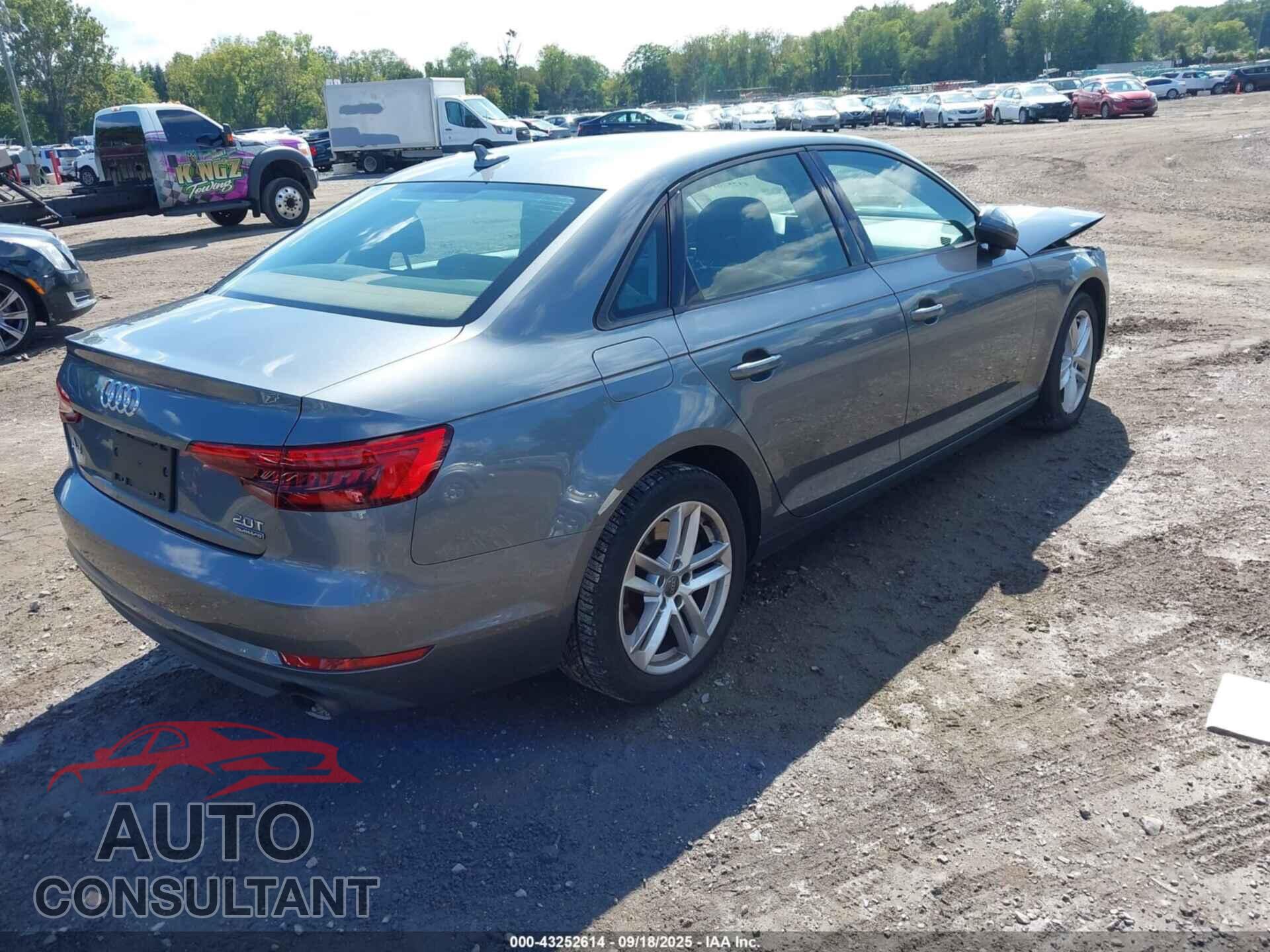 AUDI A4 2017 - WAUANAF49HN066547