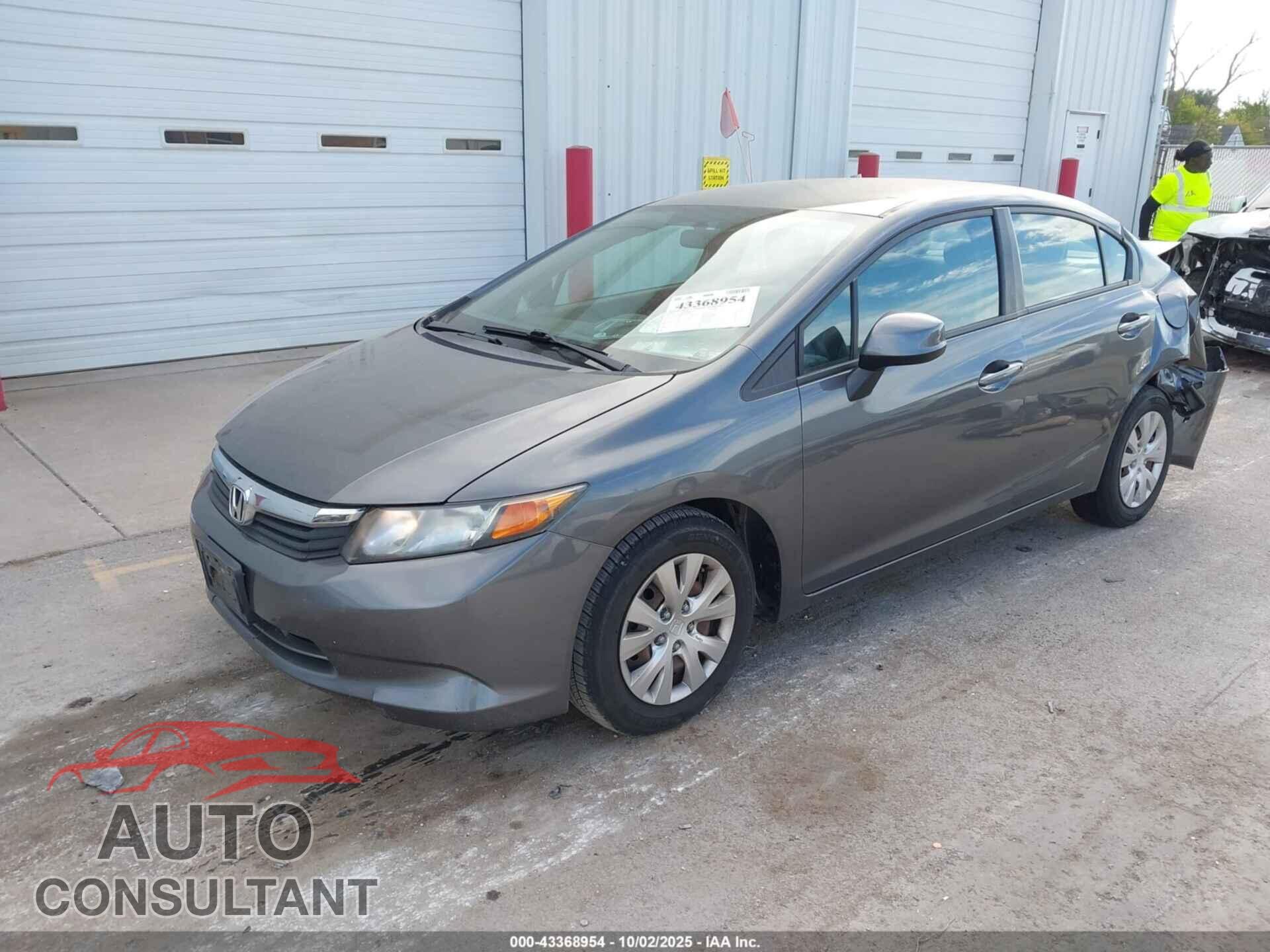 HONDA CIVIC 2012 - 19XFB2F58CE076385