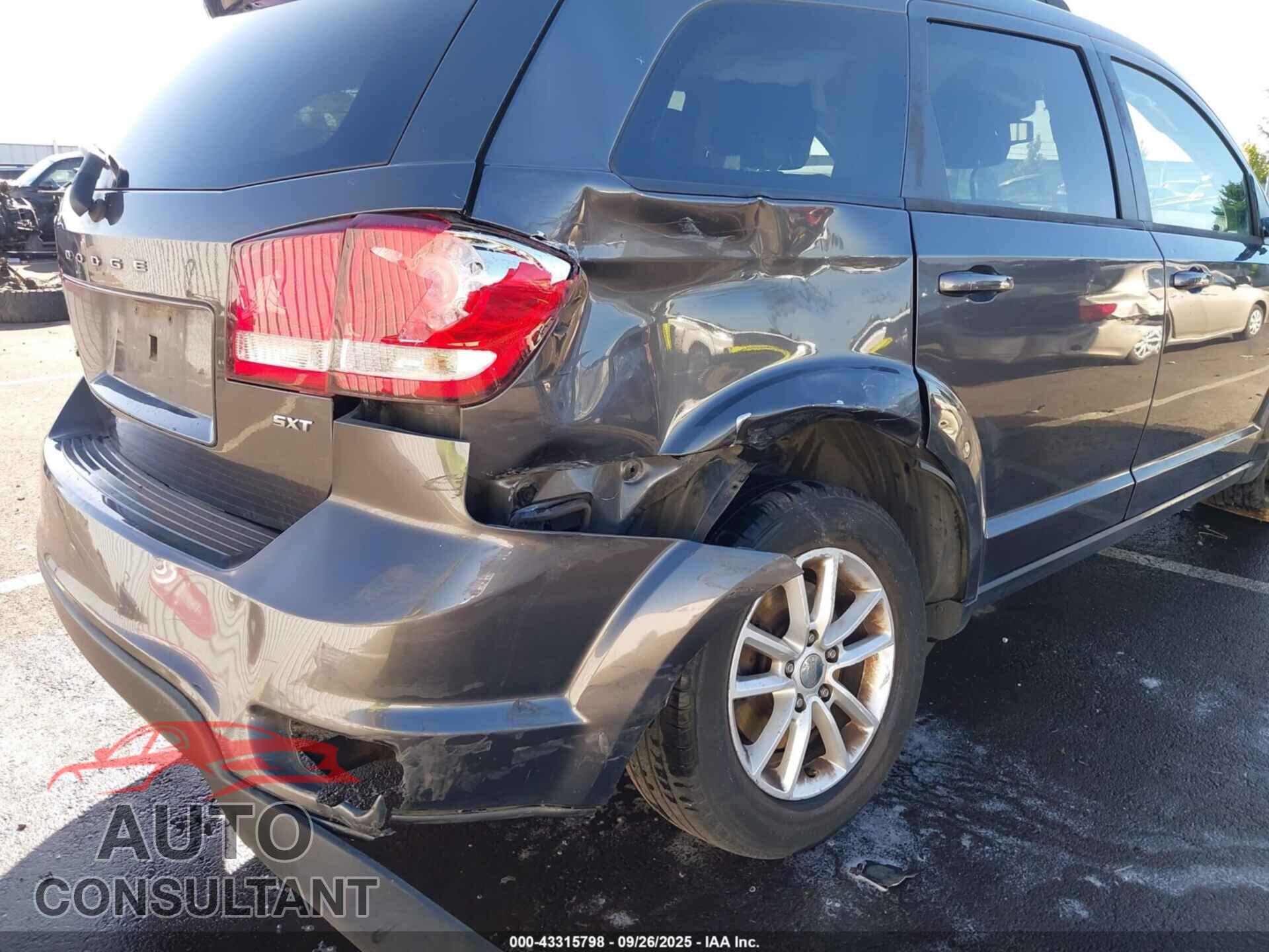 DODGE JOURNEY 2014 - 3C4PDCBB2ET303696