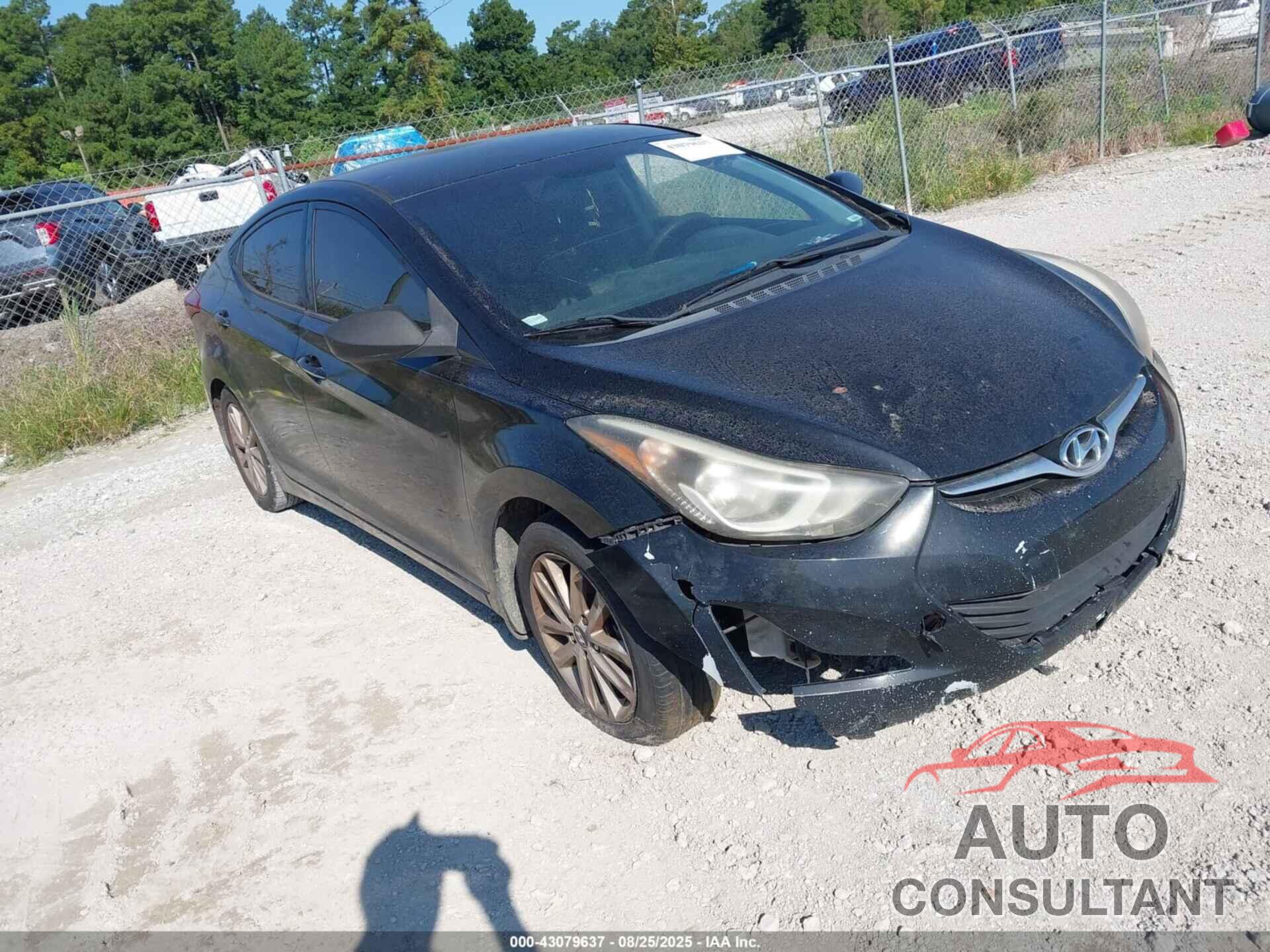 HYUNDAI ELANTRA 2014 - KMHDH4AE5EU201870