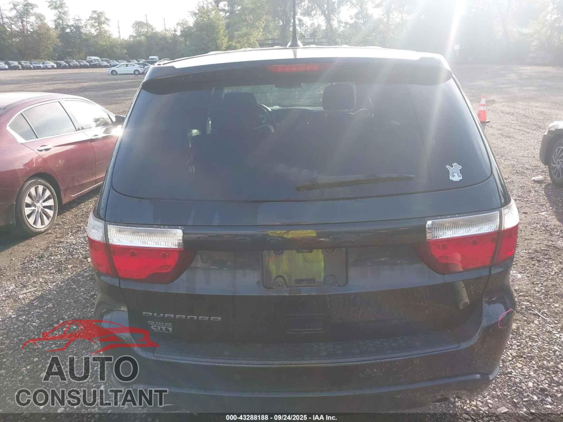 DODGE DURANGO 2013 - 1C4RDJAG8DC695362