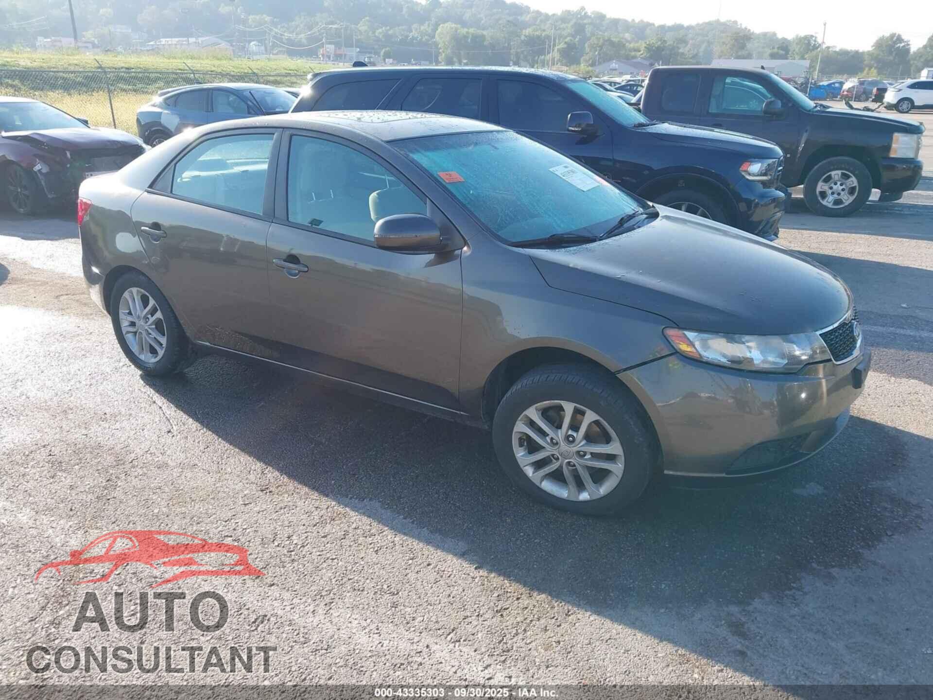 KIA FORTE 2012 - KNAFU4A27C5487918