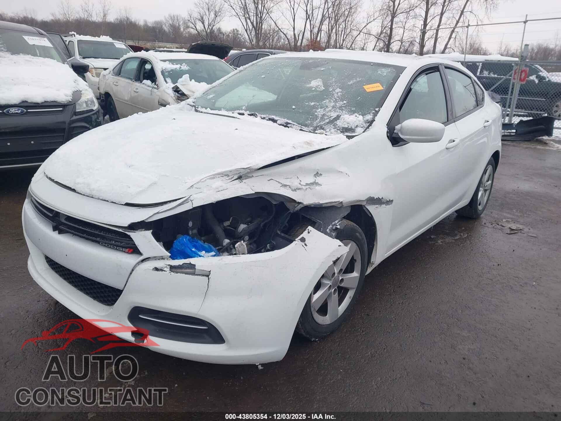 DODGE DART 2015 - 1C3CDFBB4FD432020