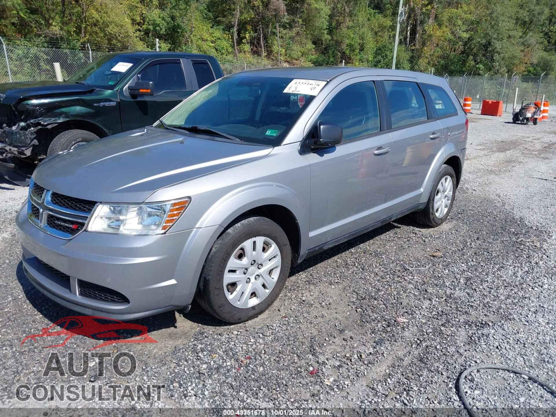 DODGE JOURNEY 2015 - 3C4PDCAB2FT542619