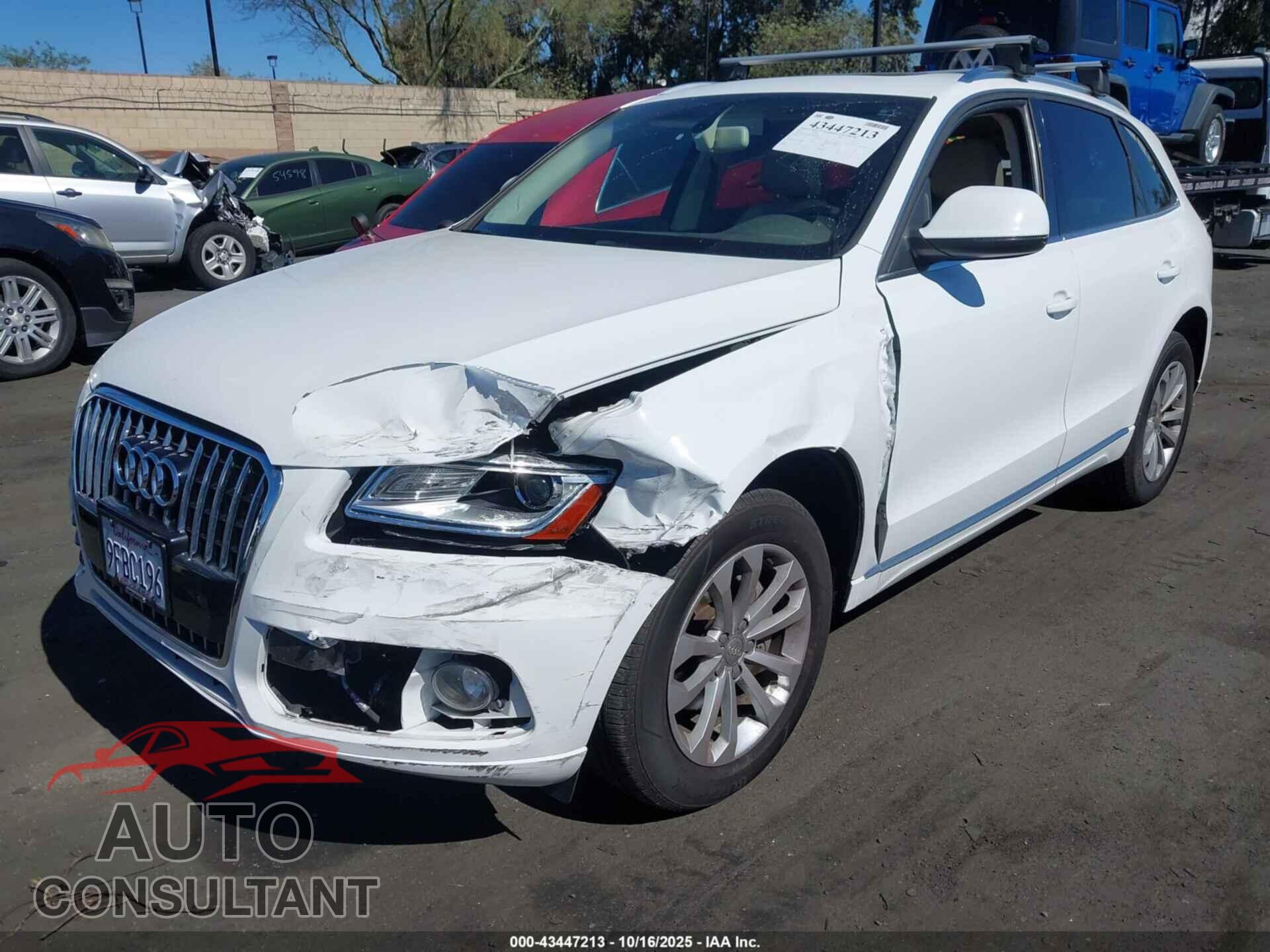 AUDI Q5 2013 - WA1CFAFP2DA026261