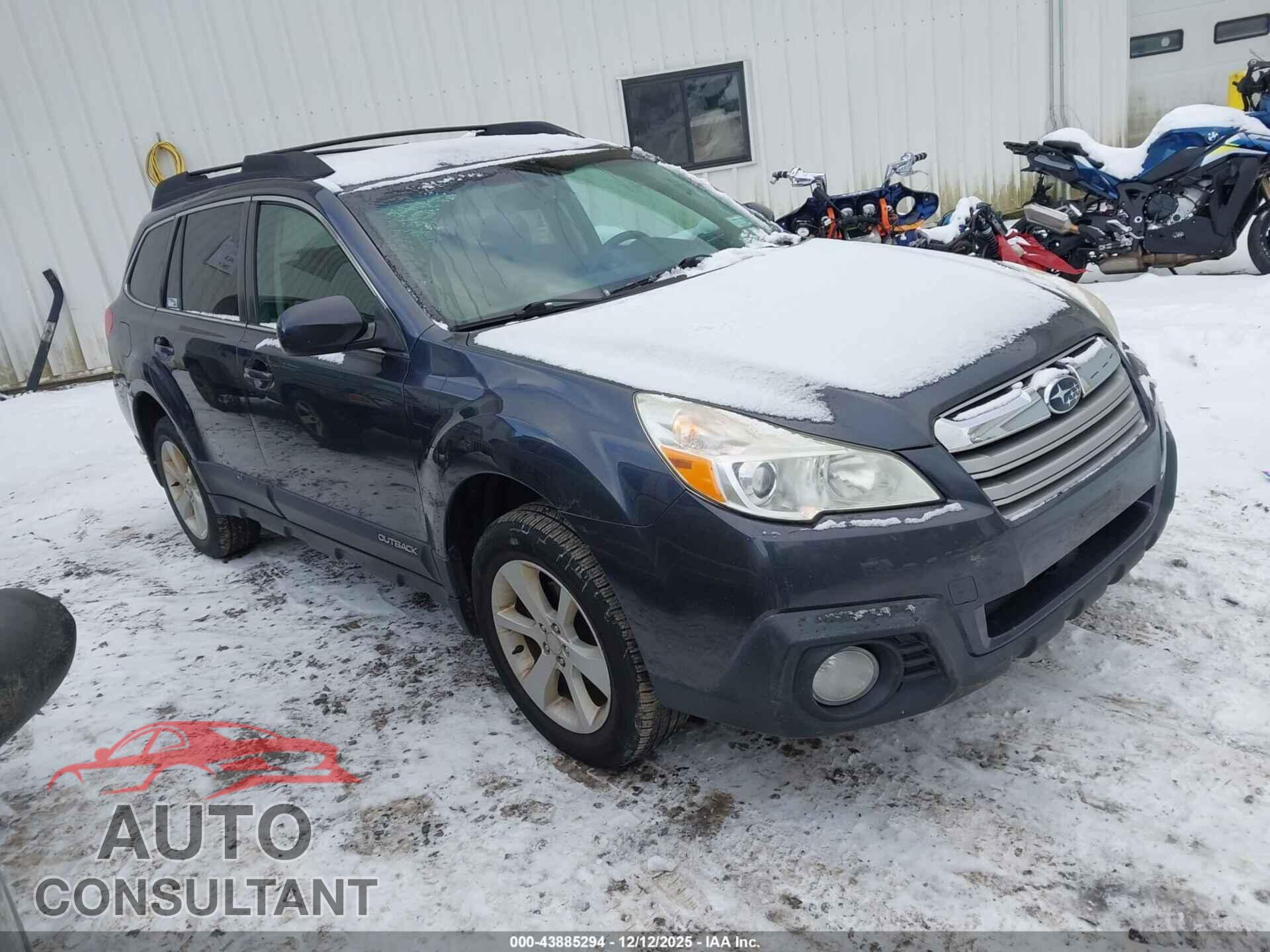SUBARU OUTBACK 2013 - 4S4BRBCC7D3202902