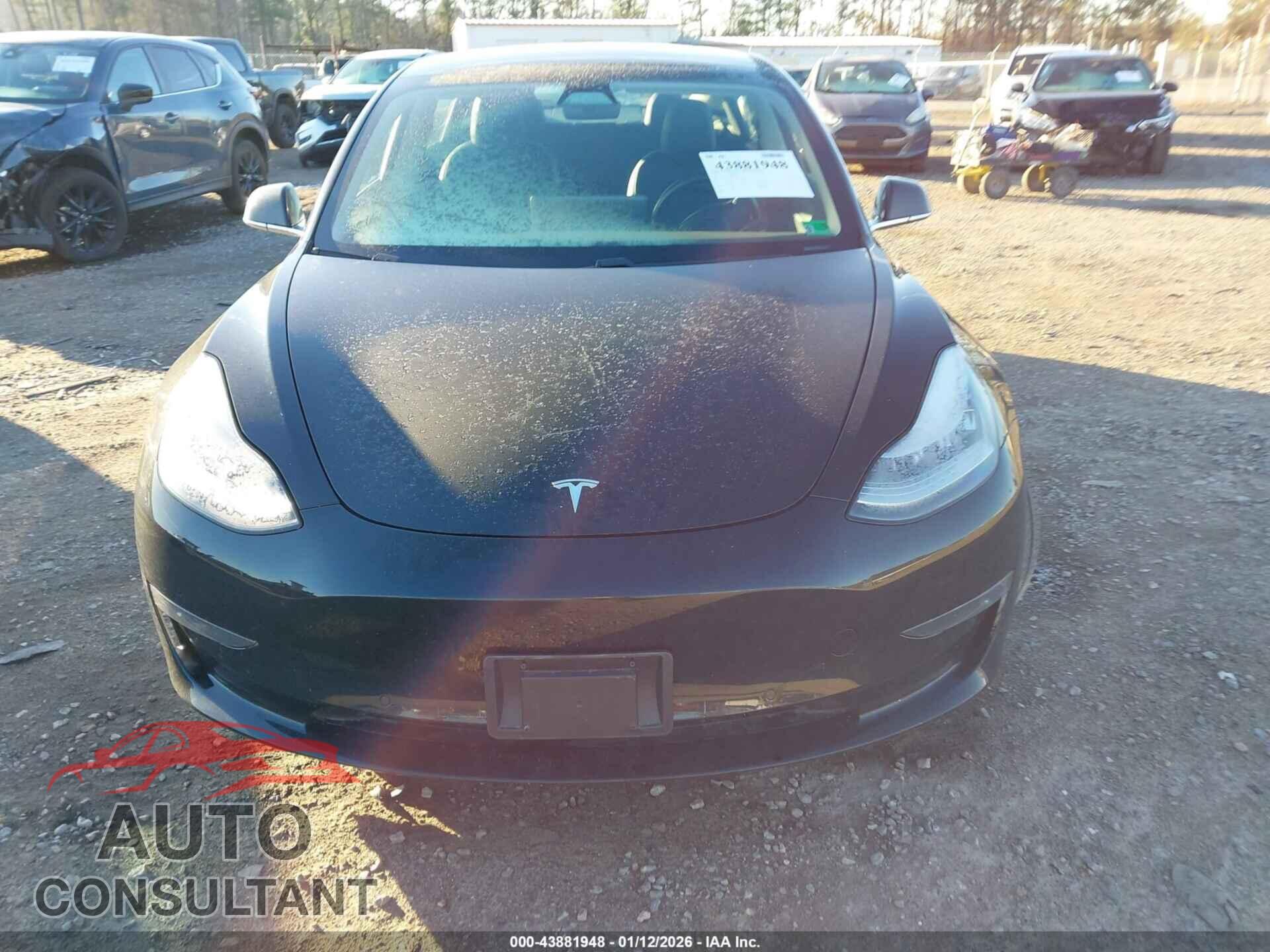 TESLA MODEL 3 2020 - 5YJ3E1EB8LF769592