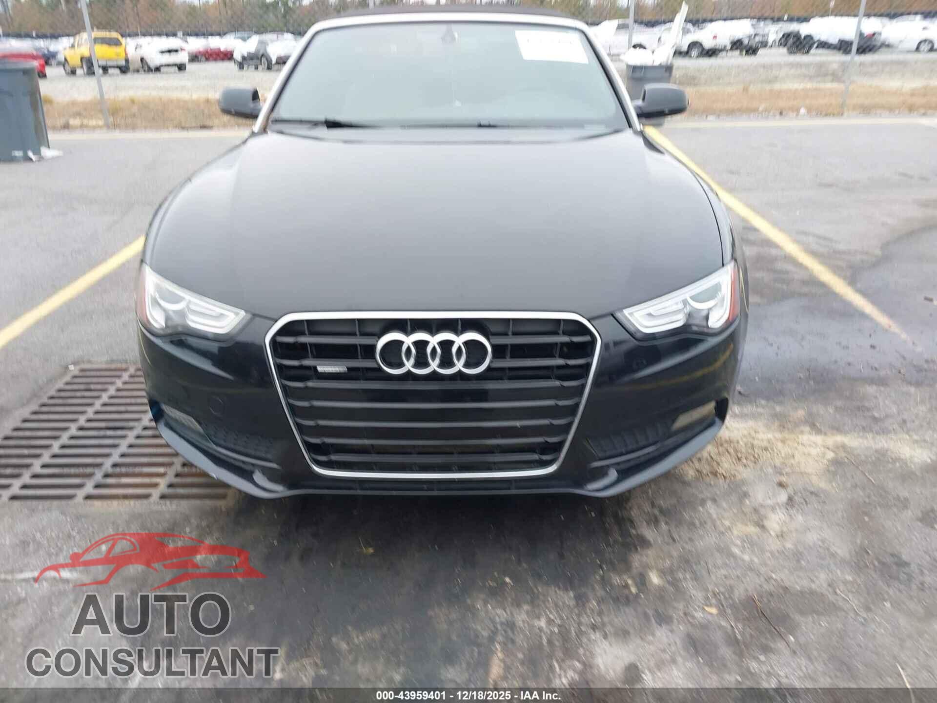 AUDI A5 2013 - WAULFAFH6DN004803