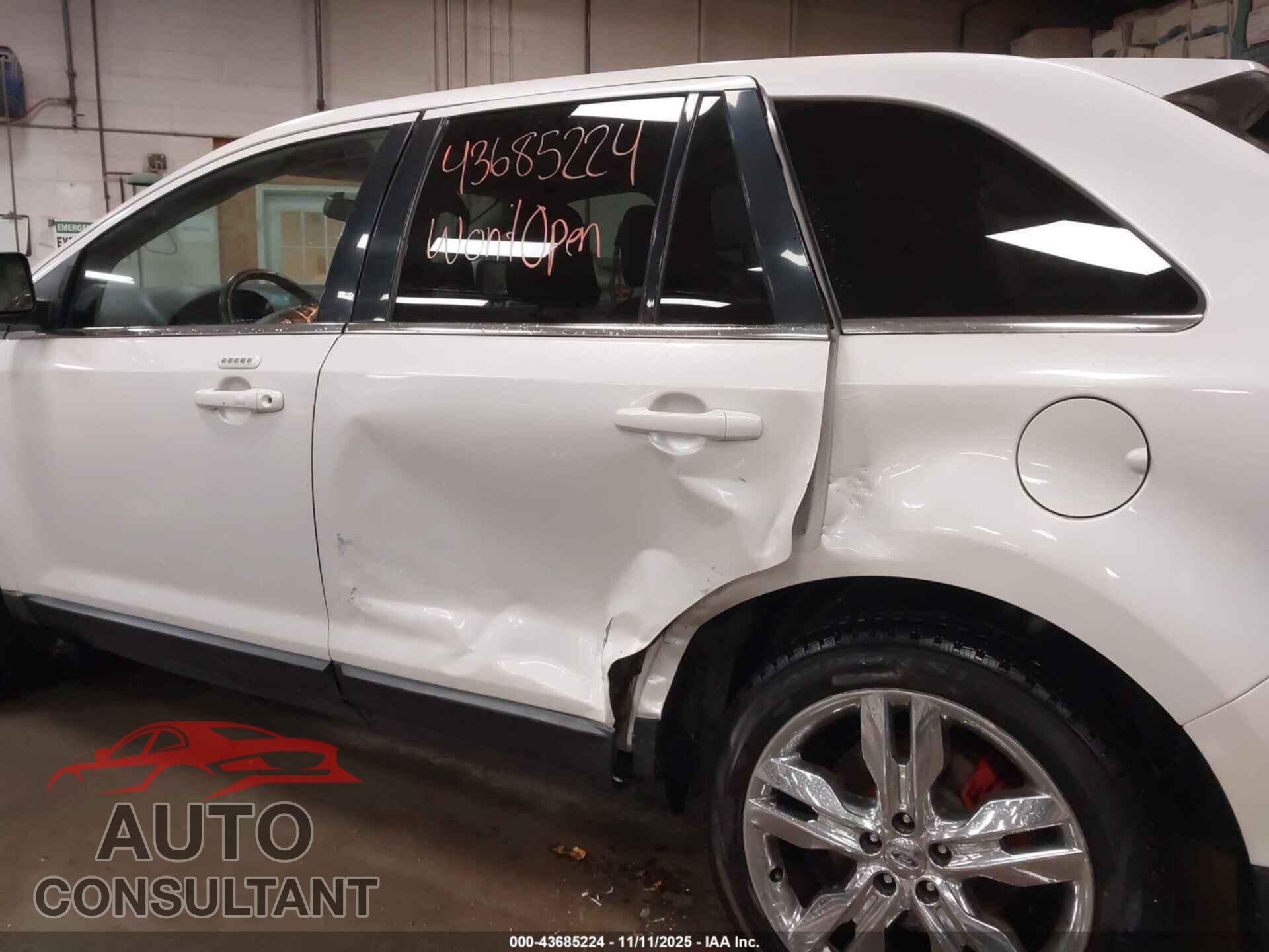 FORD EDGE 2011 - 2FMDK4KC6BBA49288