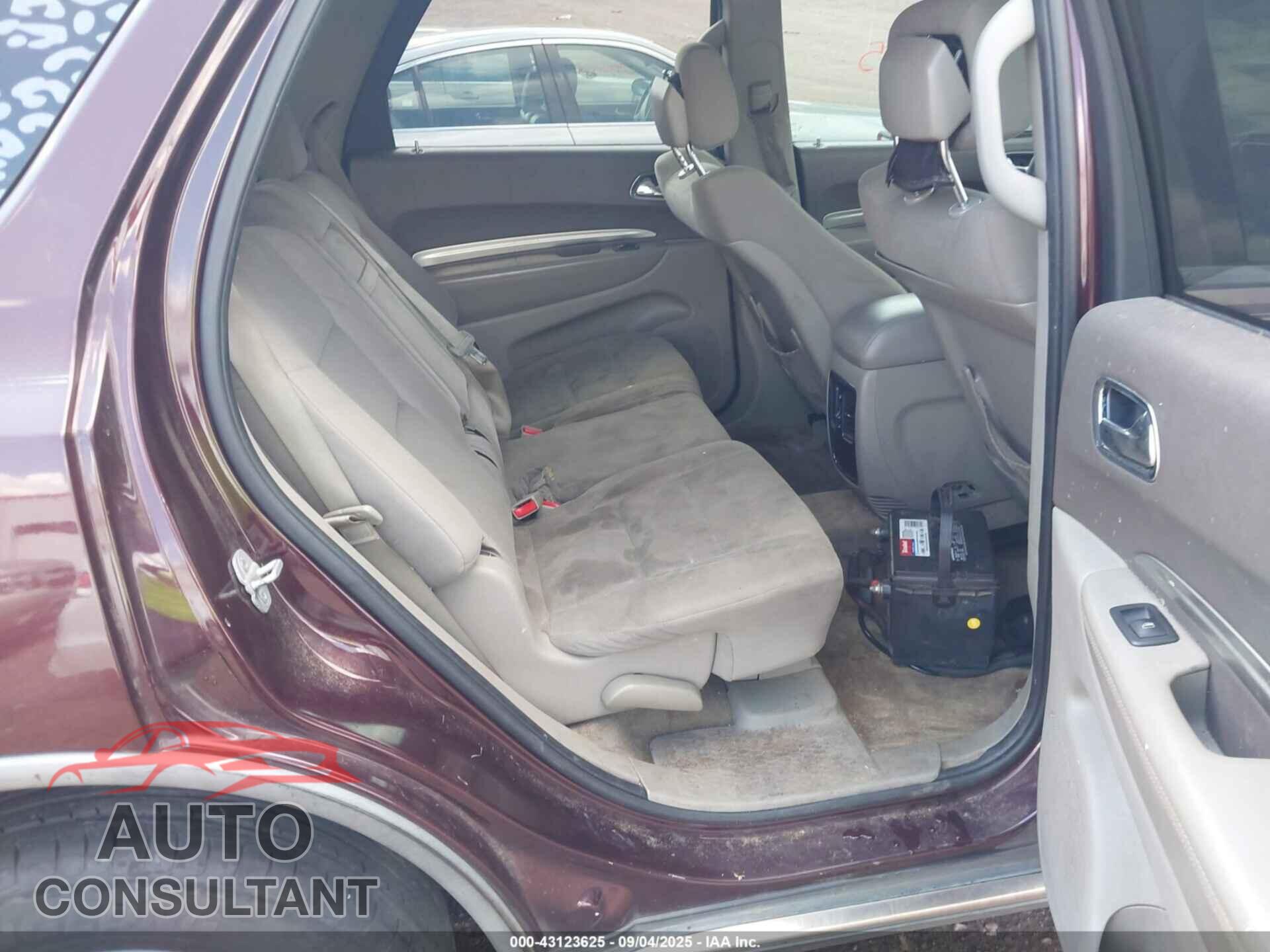 DODGE DURANGO 2012 - 1C4RDHAG7CC180599