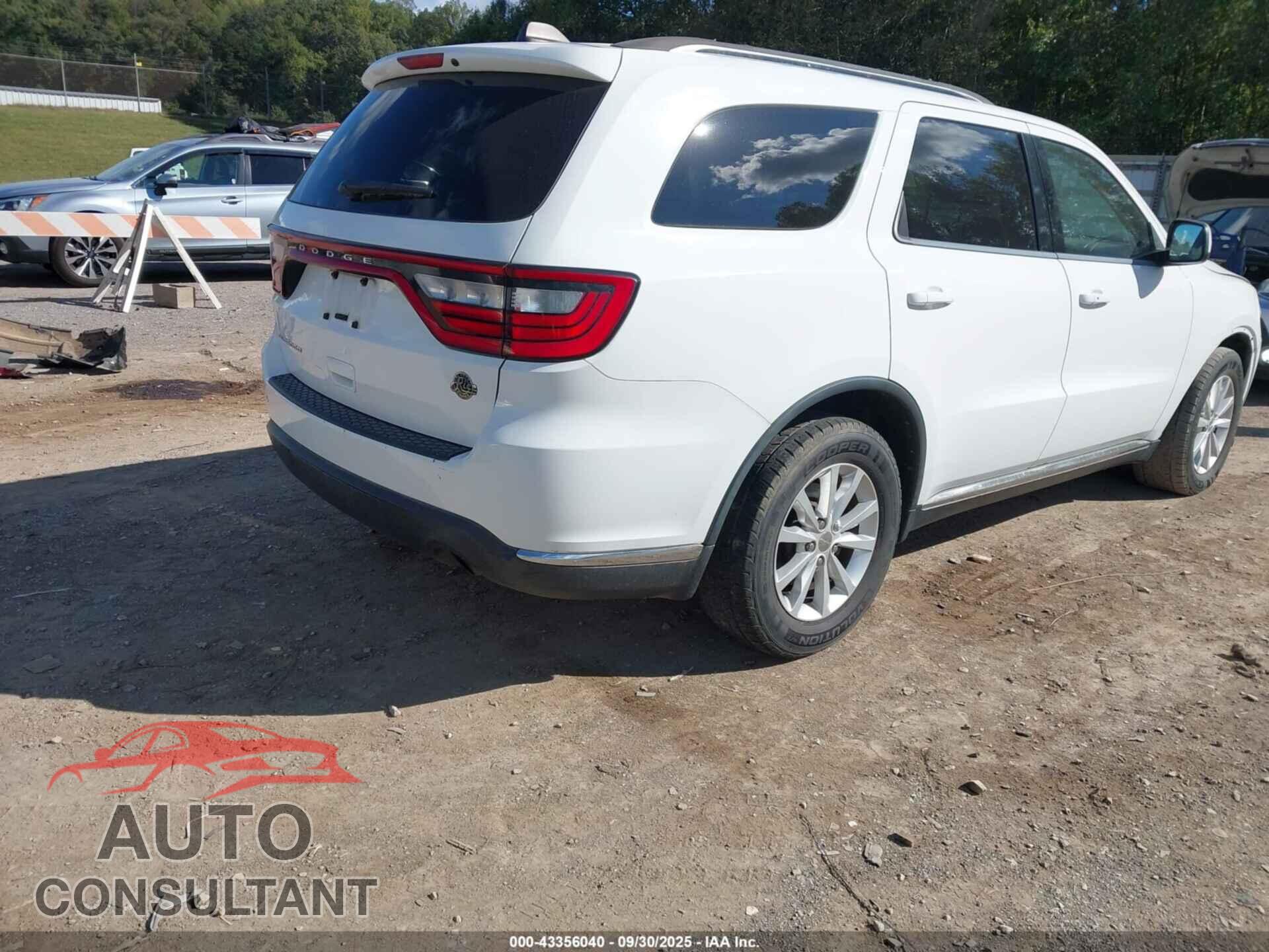 DODGE DURANGO 2014 - 1C4RDHAG6EC266778