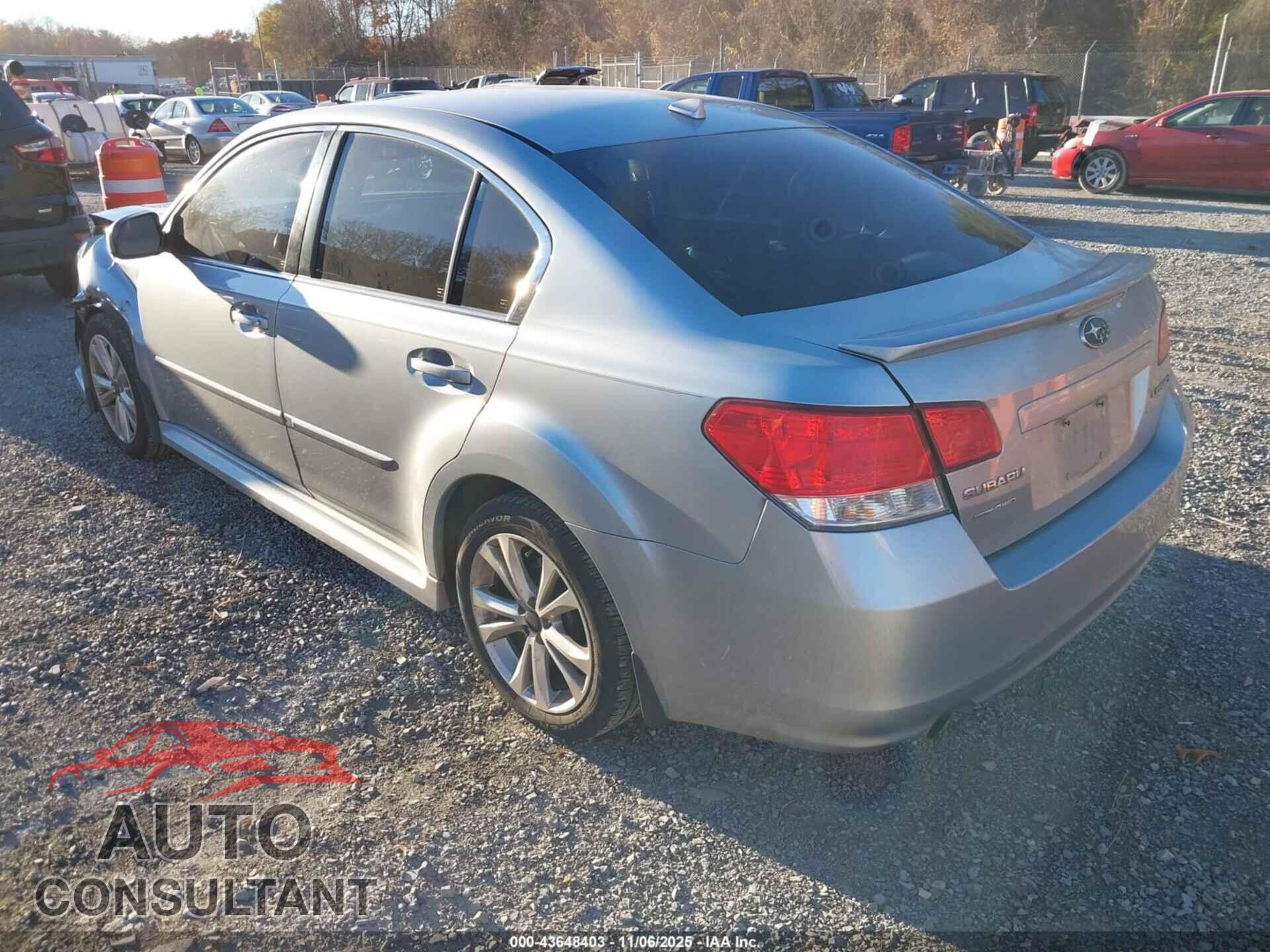 SUBARU LEGACY 2013 - 4S3BMCP68D3047578