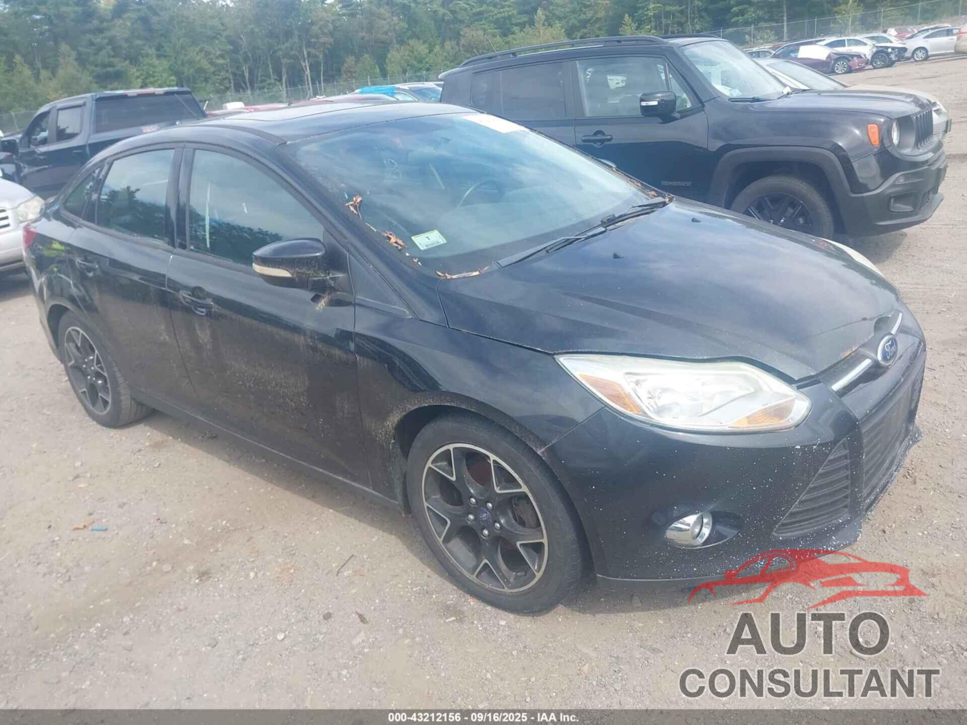 FORD FOCUS 2013 - 1FADP3F20DL287924