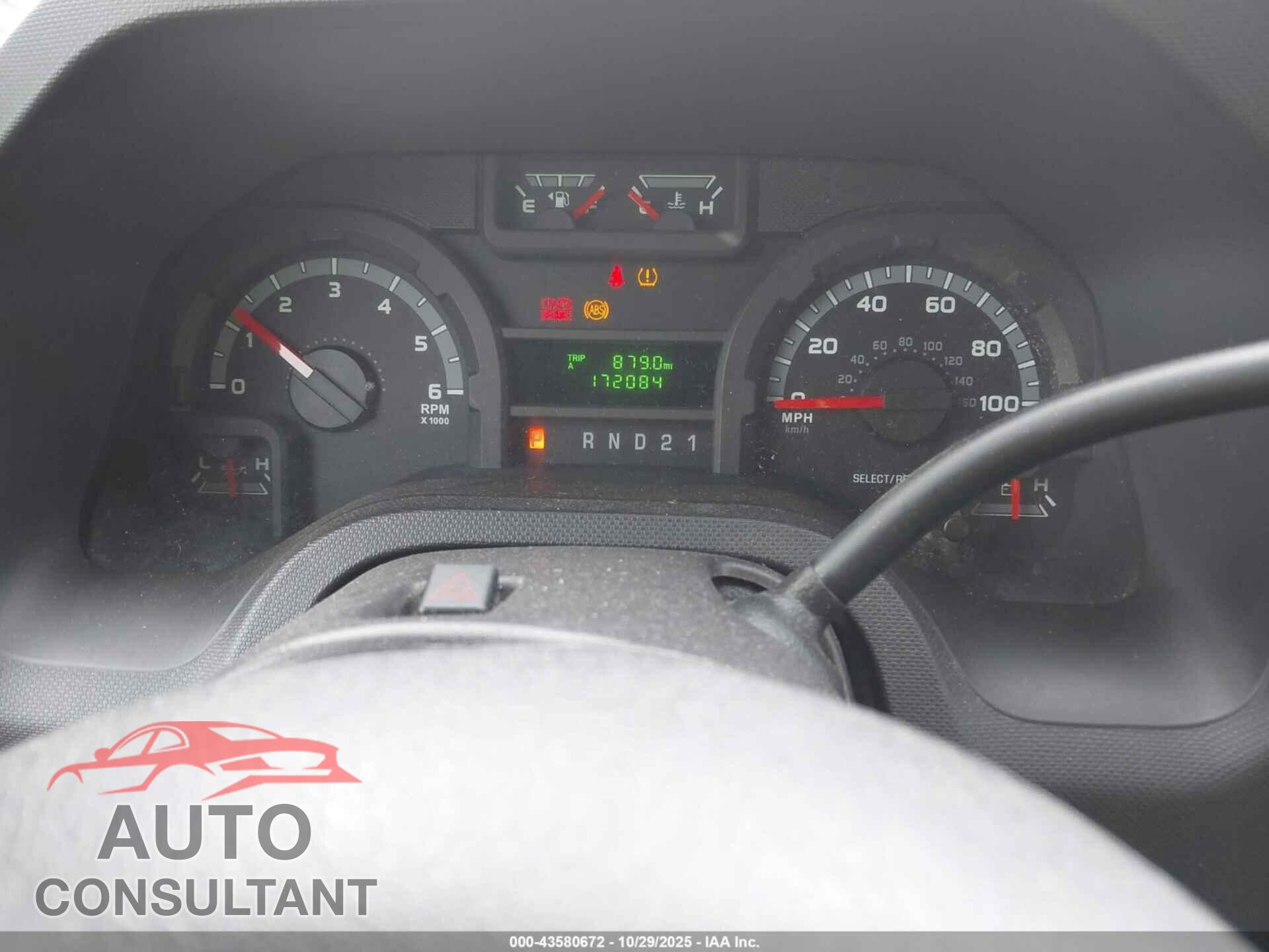 FORD E-150 2010 - 1FTNE1EW1ADA04806