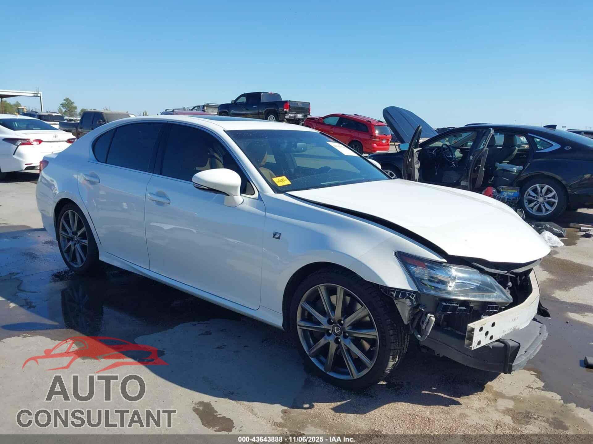LEXUS GS 350 2013 - JTHBE1BL0D5005357
