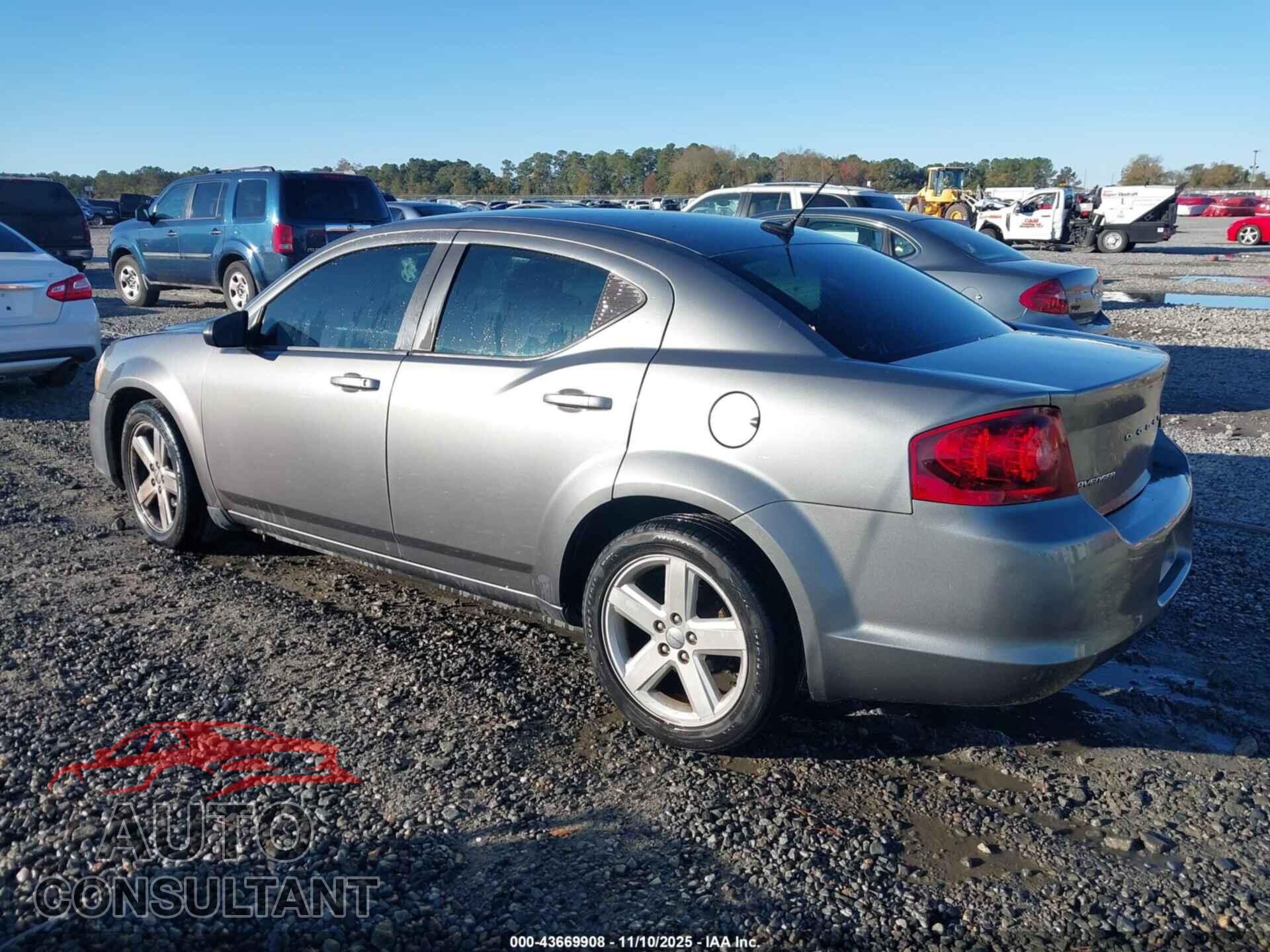 DODGE AVENGER 2013 - 1C3CDZAB9DN665417
