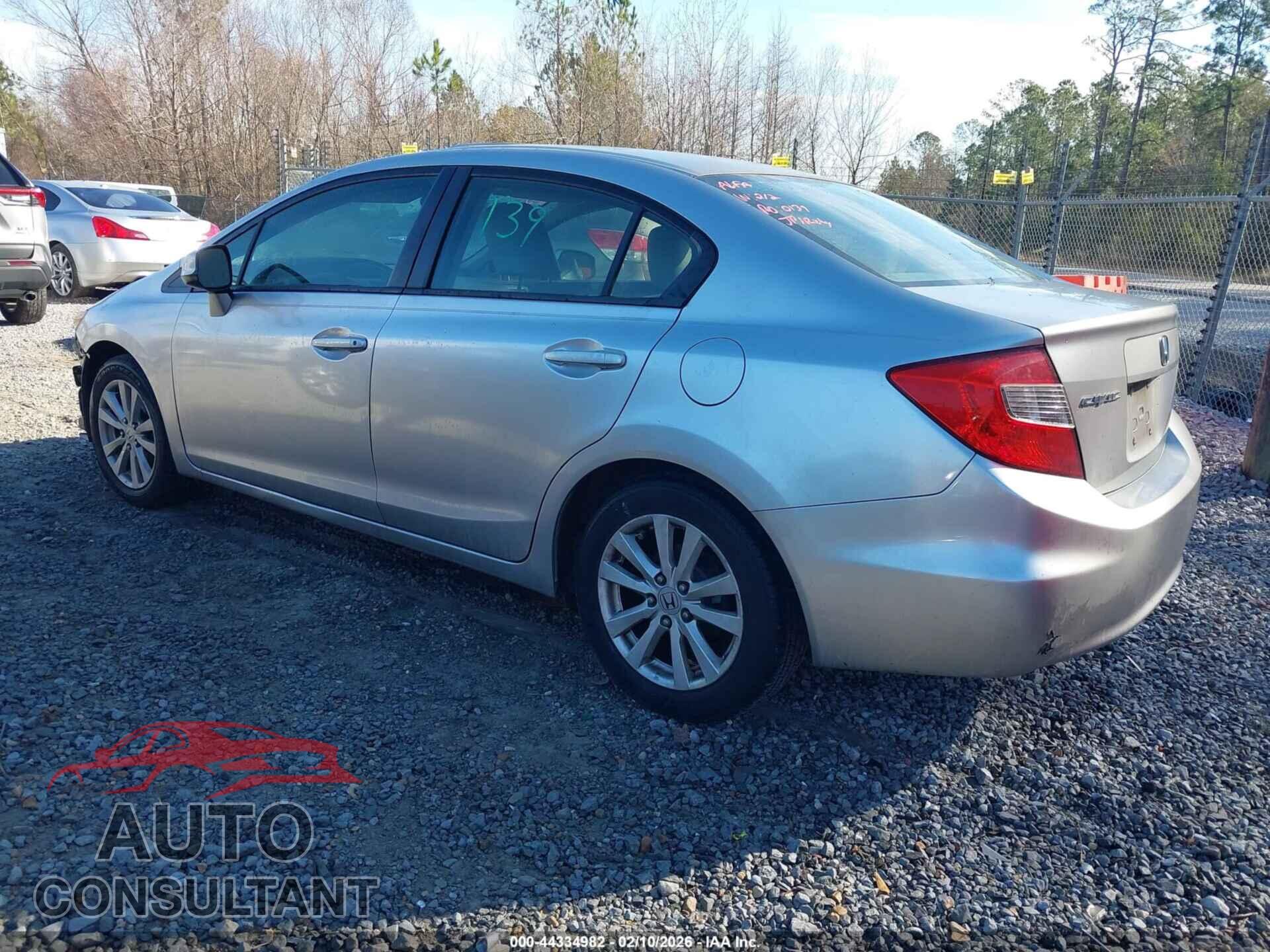 HONDA CIVIC 2012 - JHMFB2F89CS001801