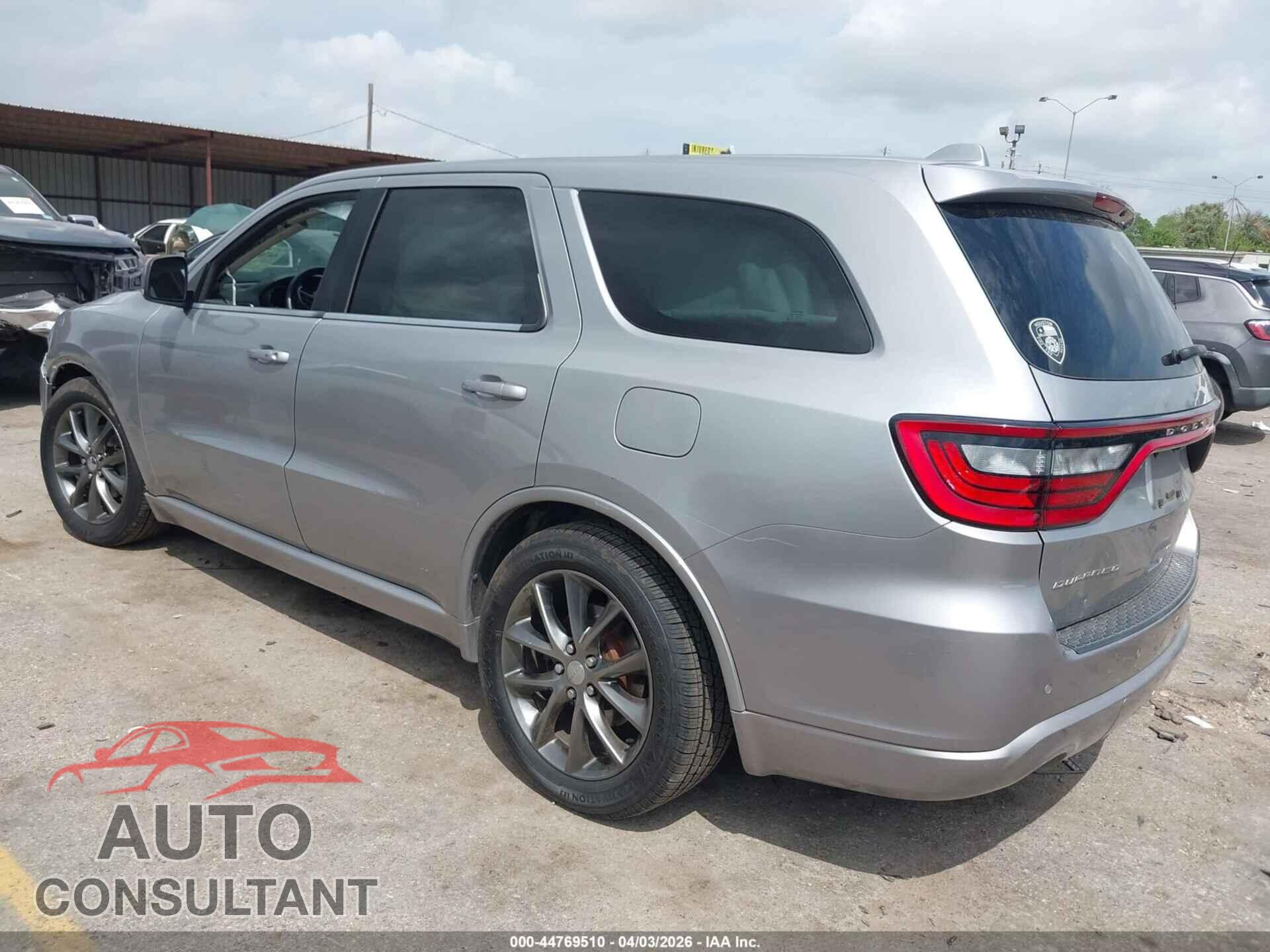DODGE DURANGO 2017 - 1C4RDHDG2HC847744