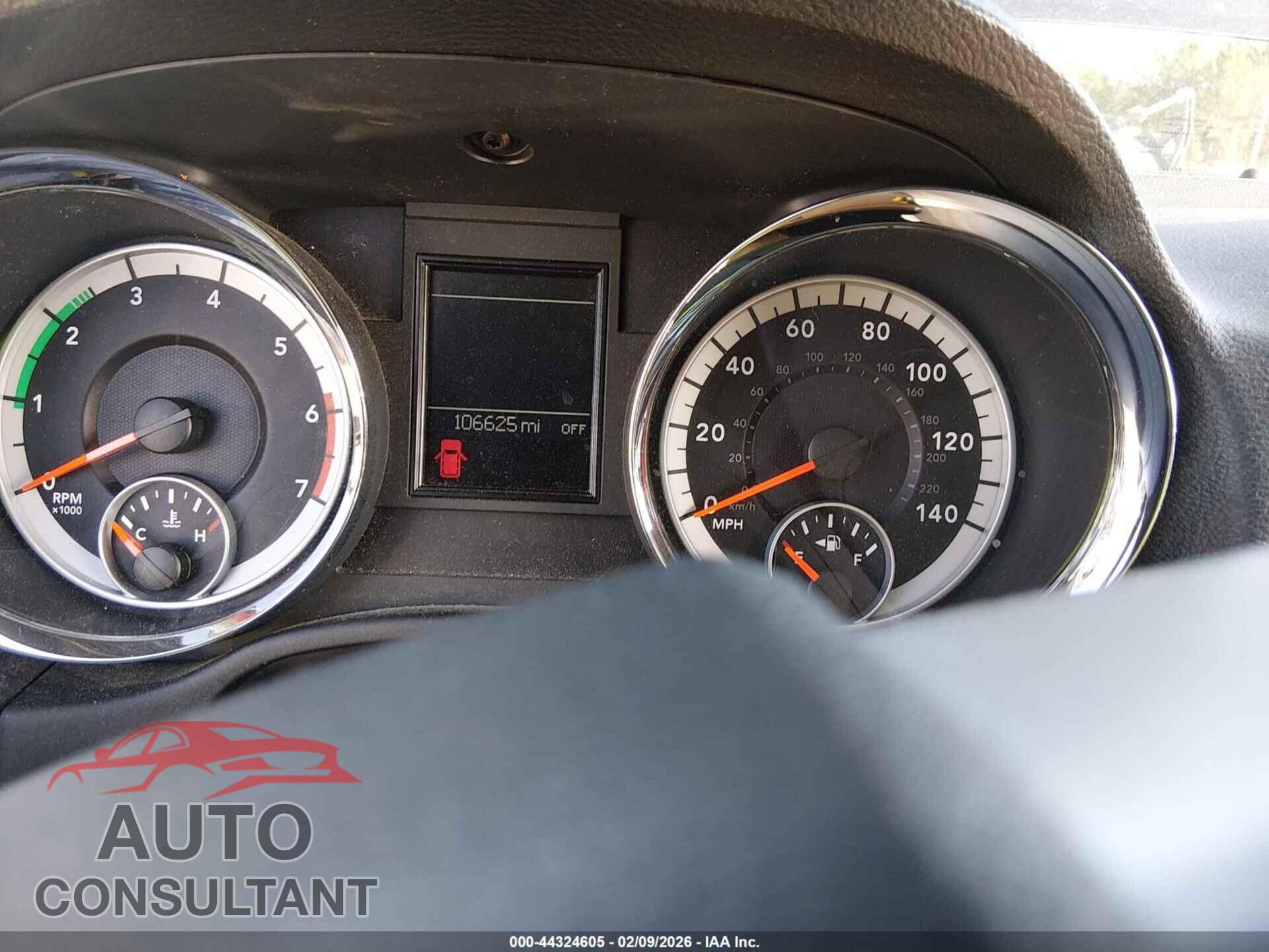DODGE DURANGO 2011 - 1D4SD5GT0BC694901