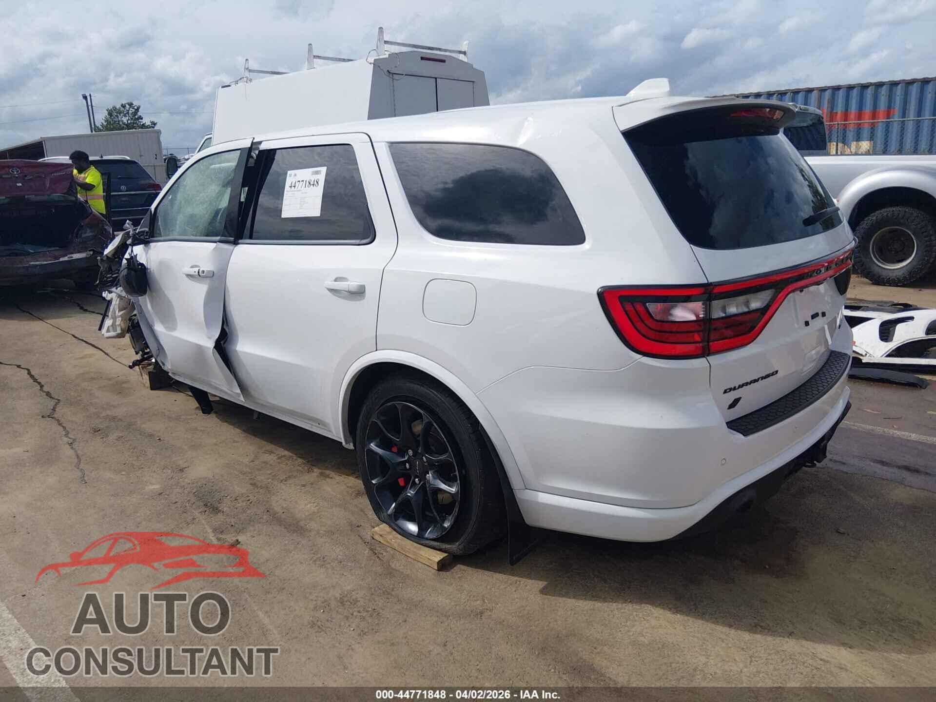 DODGE DURANGO 2022 - 1C4SDJGJ9NC218381
