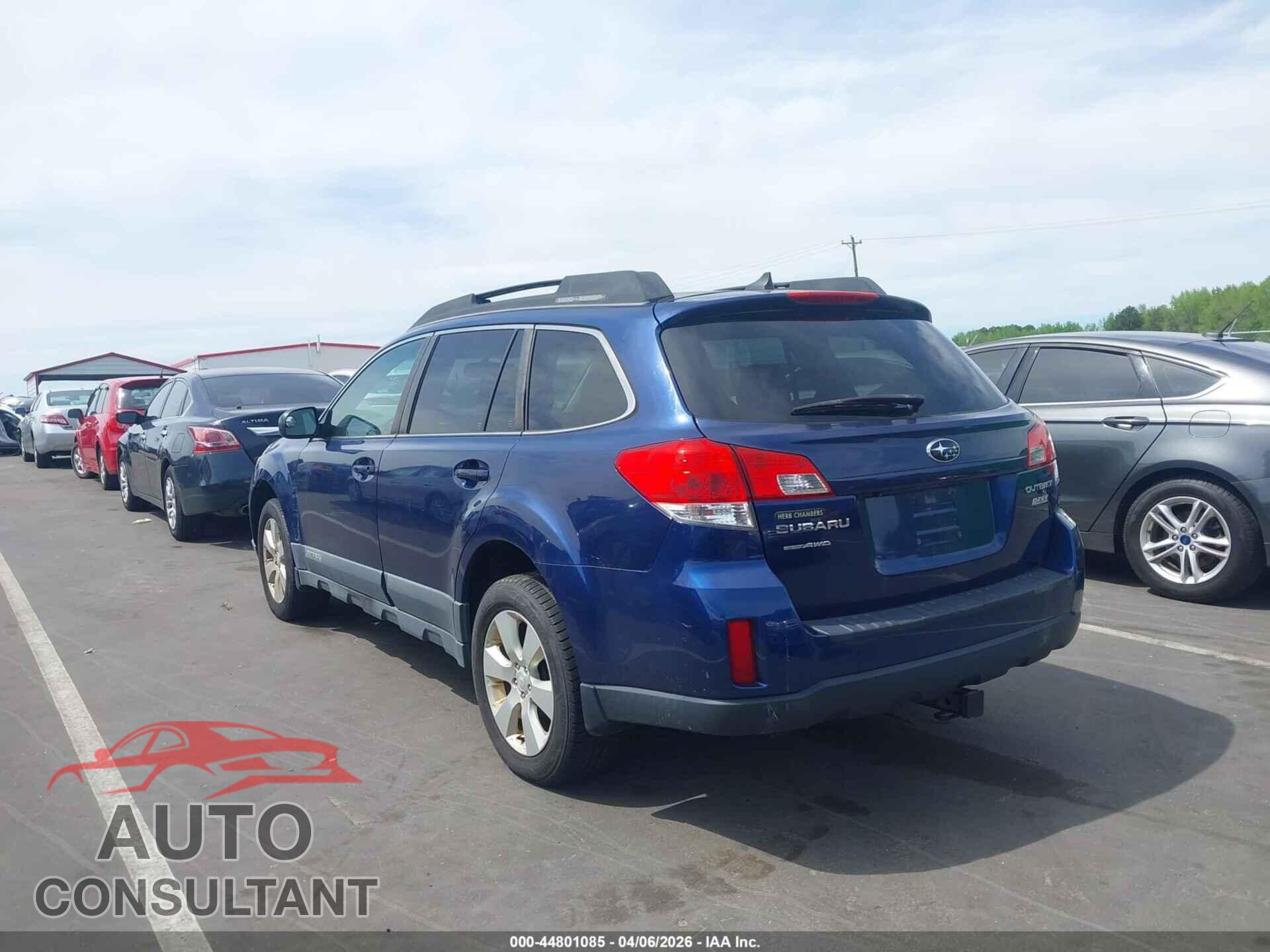 SUBARU OUTBACK 2011 - 4S4BRBLC2B3371030