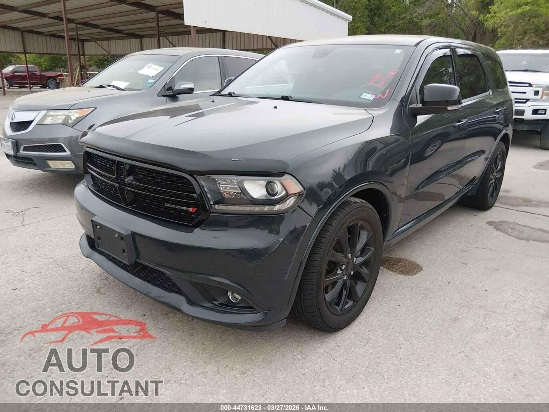 DODGE DURANGO 2017 - 1C4SDHCT5HC936644