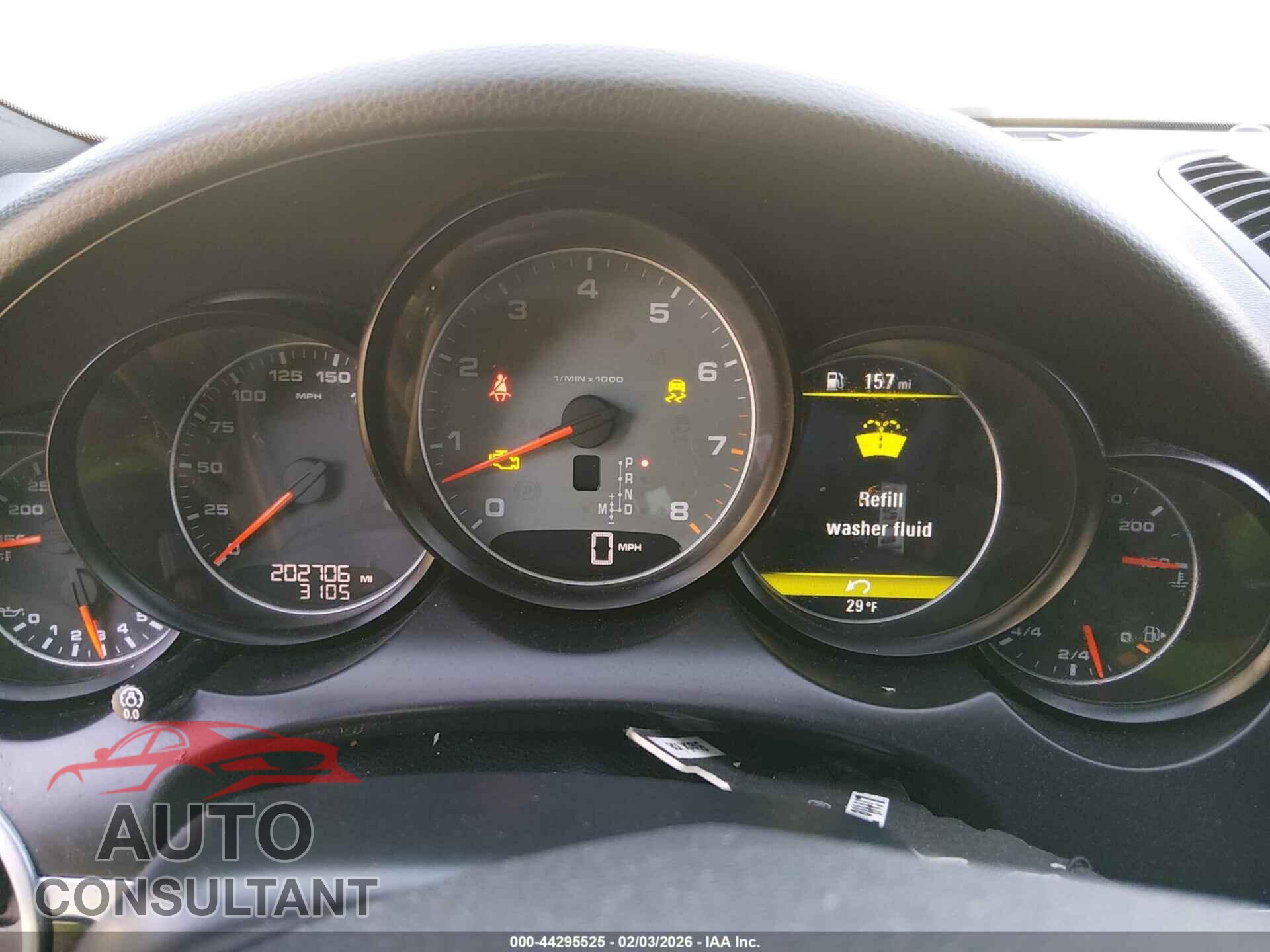 PORSCHE CAYENNE 2013 - WP1AB2A2XDLA85846