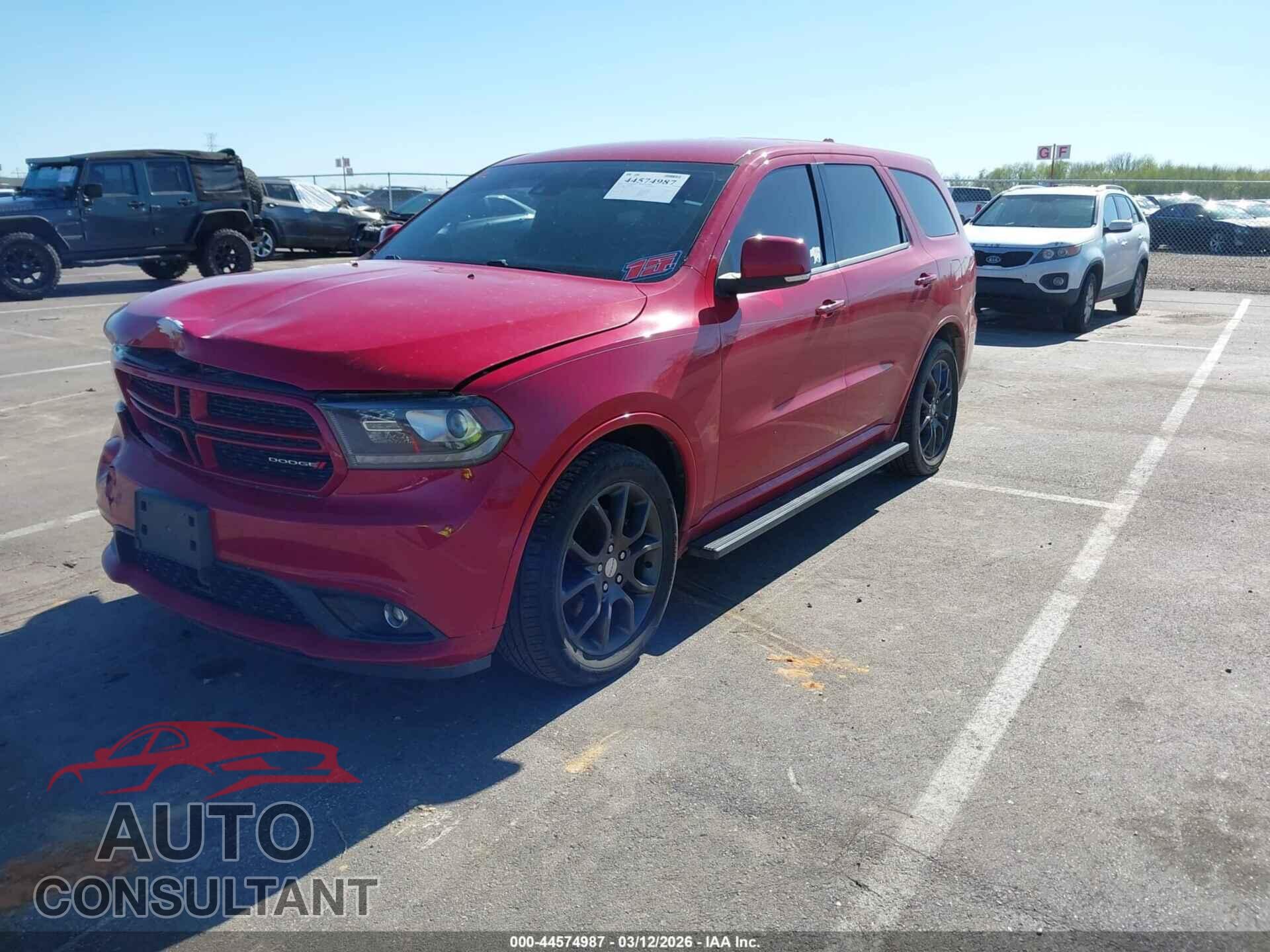 DODGE DURANGO 2015 - 1C4SDHCTXFC222411