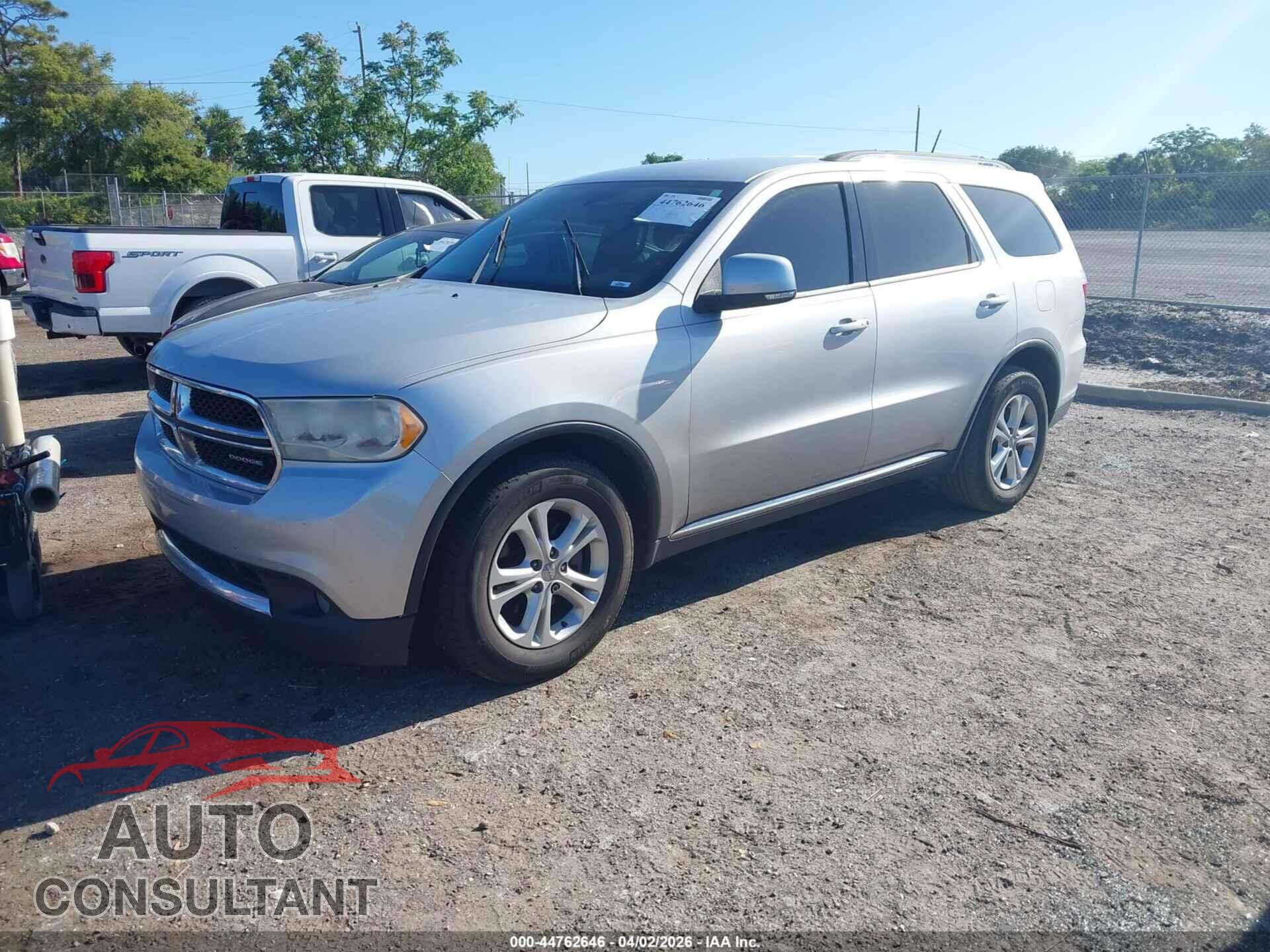 DODGE DURANGO 2012 - 1C4RDHDG3CC118452