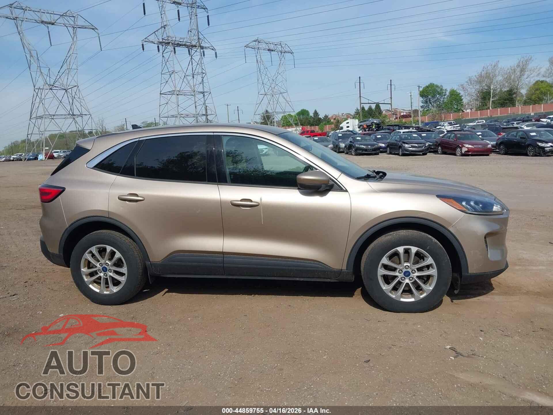 FORD ESCAPE 2020 - 1FMCU9G61LUA91286
