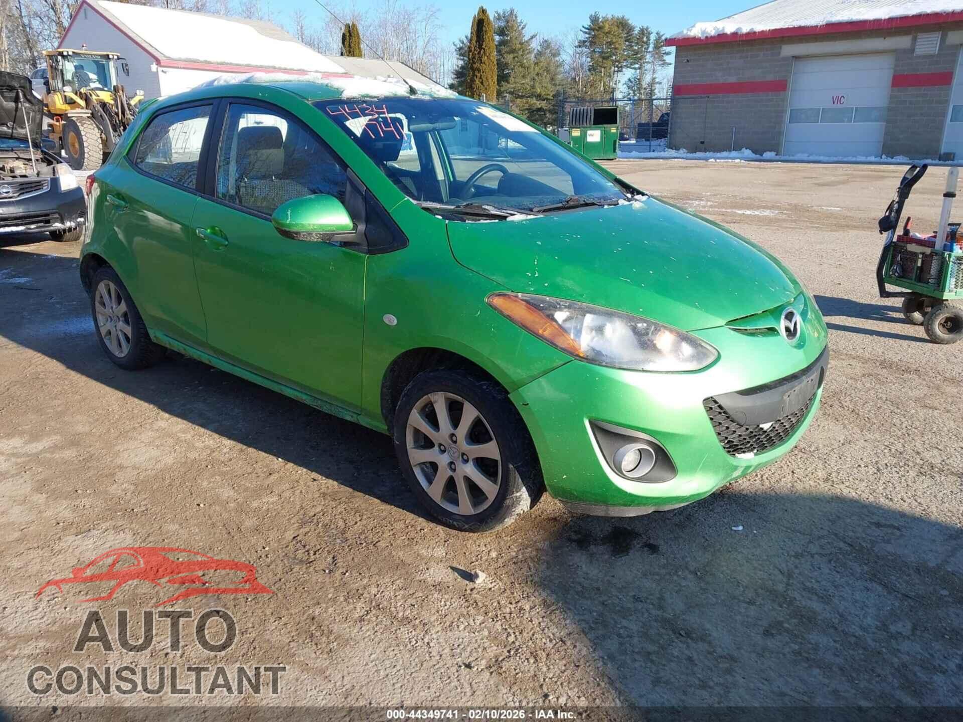 MAZDA MAZDA2 2012 - JM1DE1LY4C0142849