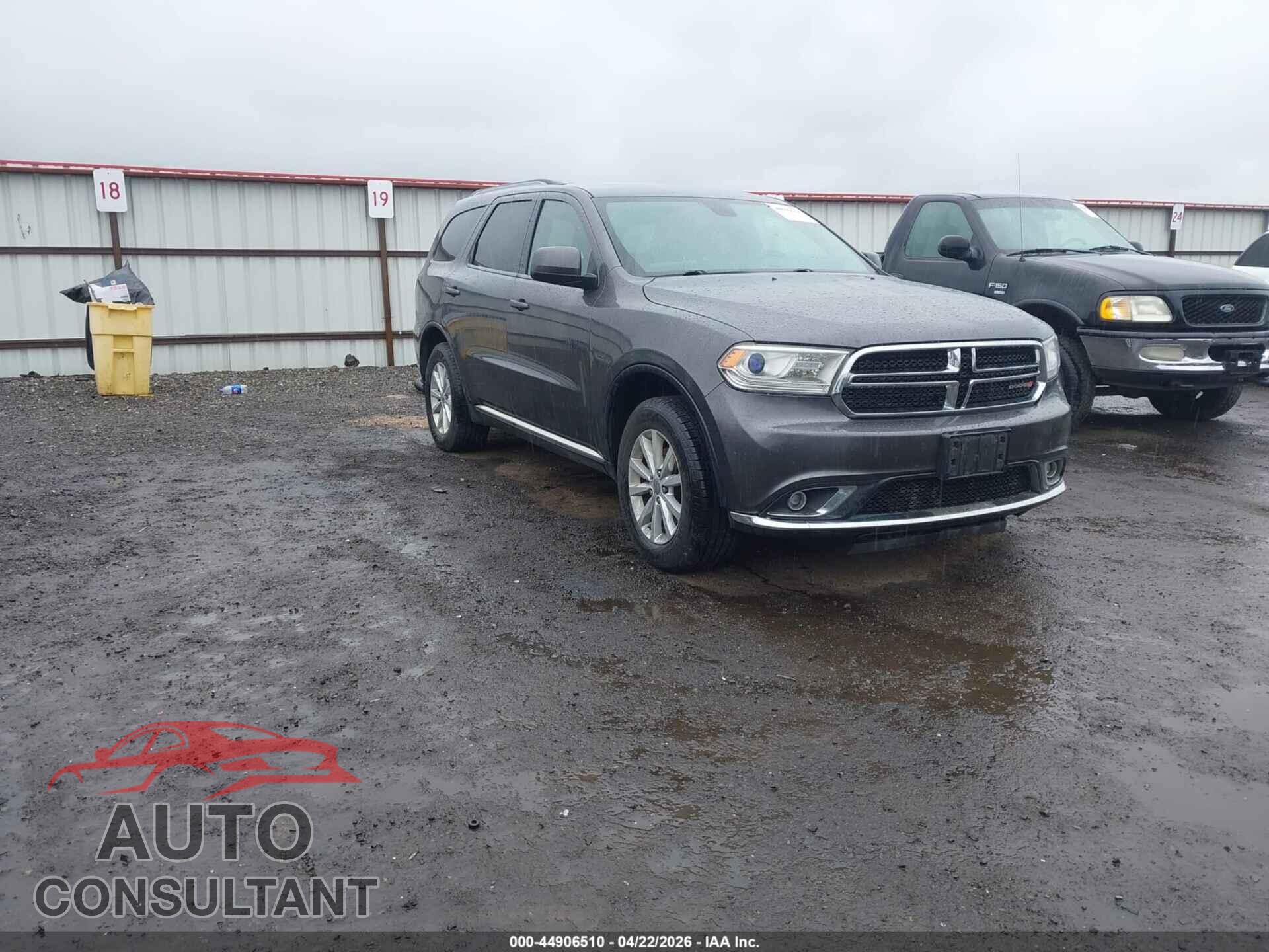 DODGE DURANGO 2014 - 1C4RDJAG5EC301558