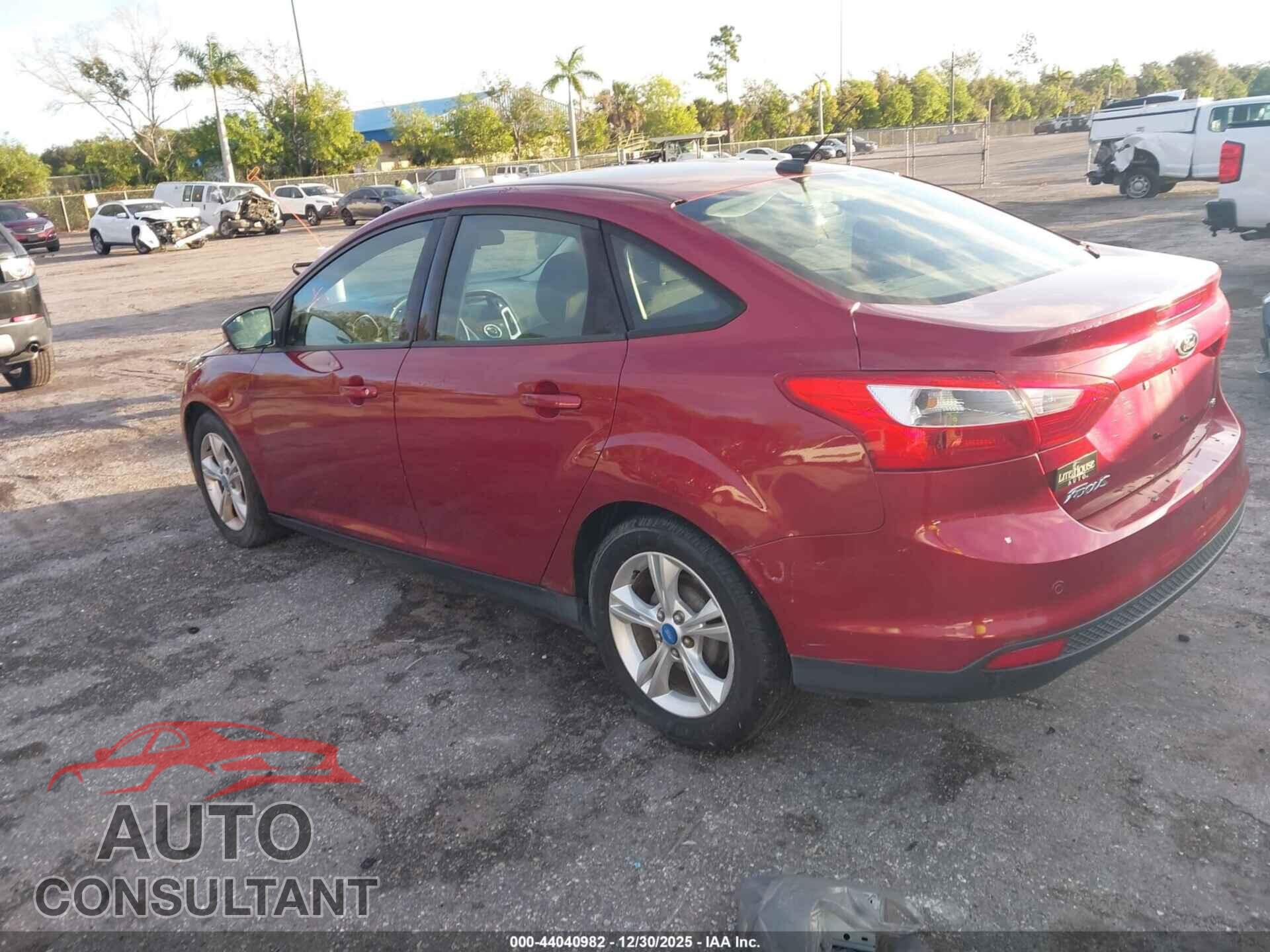 FORD FOCUS 2013 - 1FADP3F26DL113968