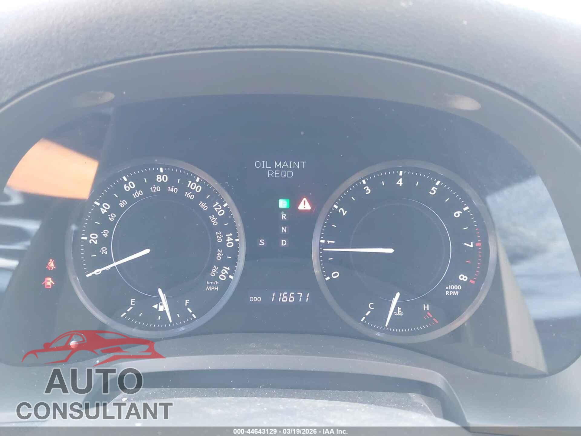 LEXUS IS 250C 2012 - JTHFF2C28C2526644