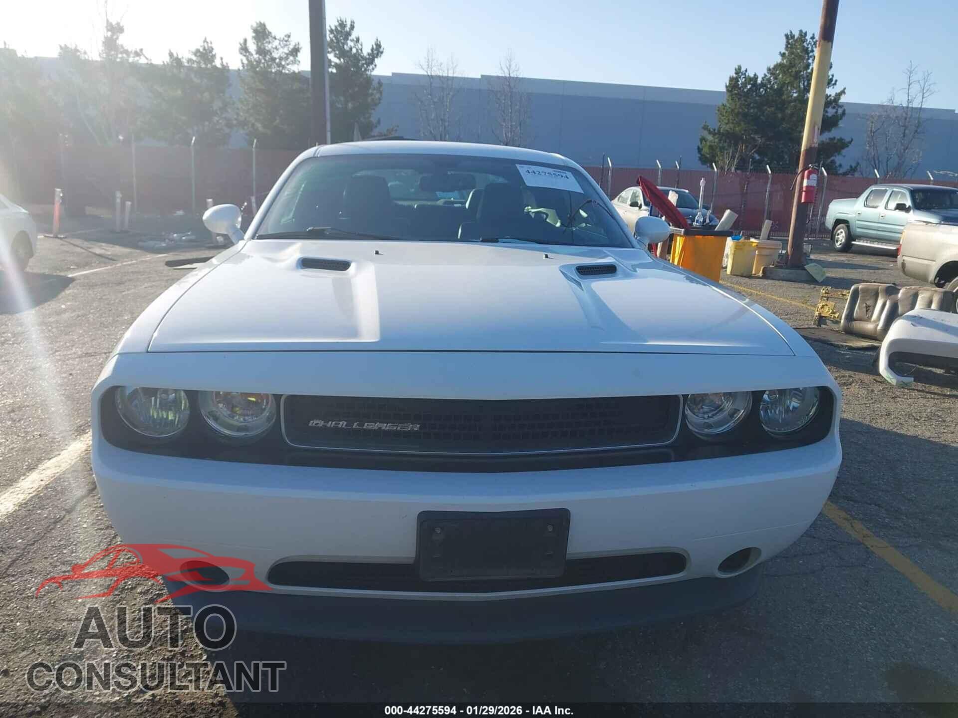 DODGE CHALLENGER 2012 - 2C3CDYAG2CH174166