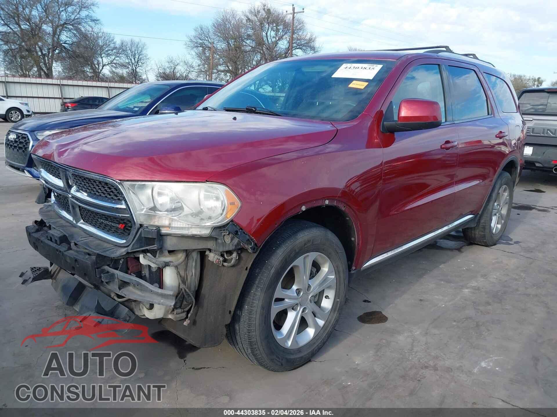 DODGE DURANGO 2013 - 1C4RDHAGXDC676255