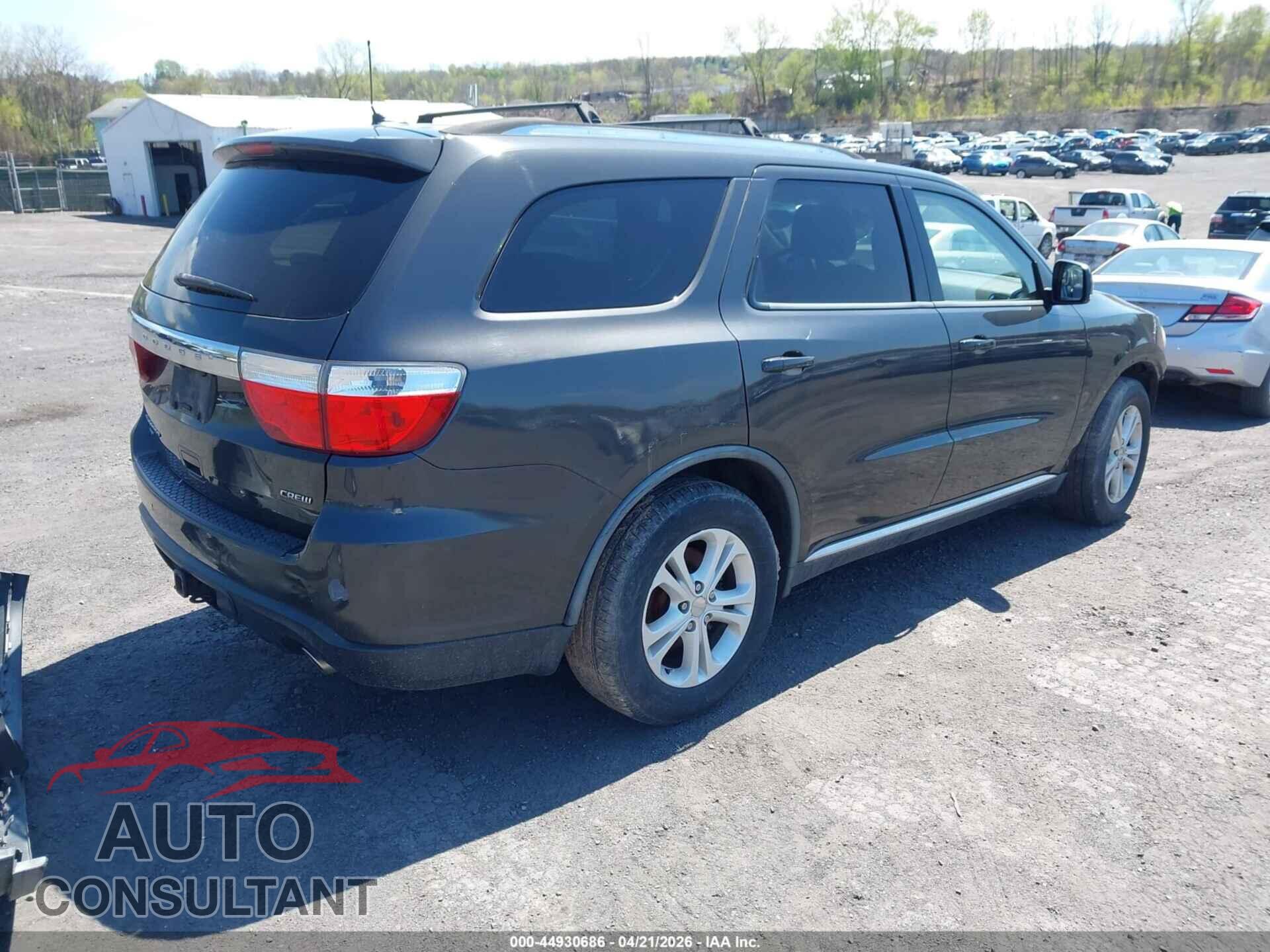 DODGE DURANGO 2011 - 1D4RE4GG4BC628263
