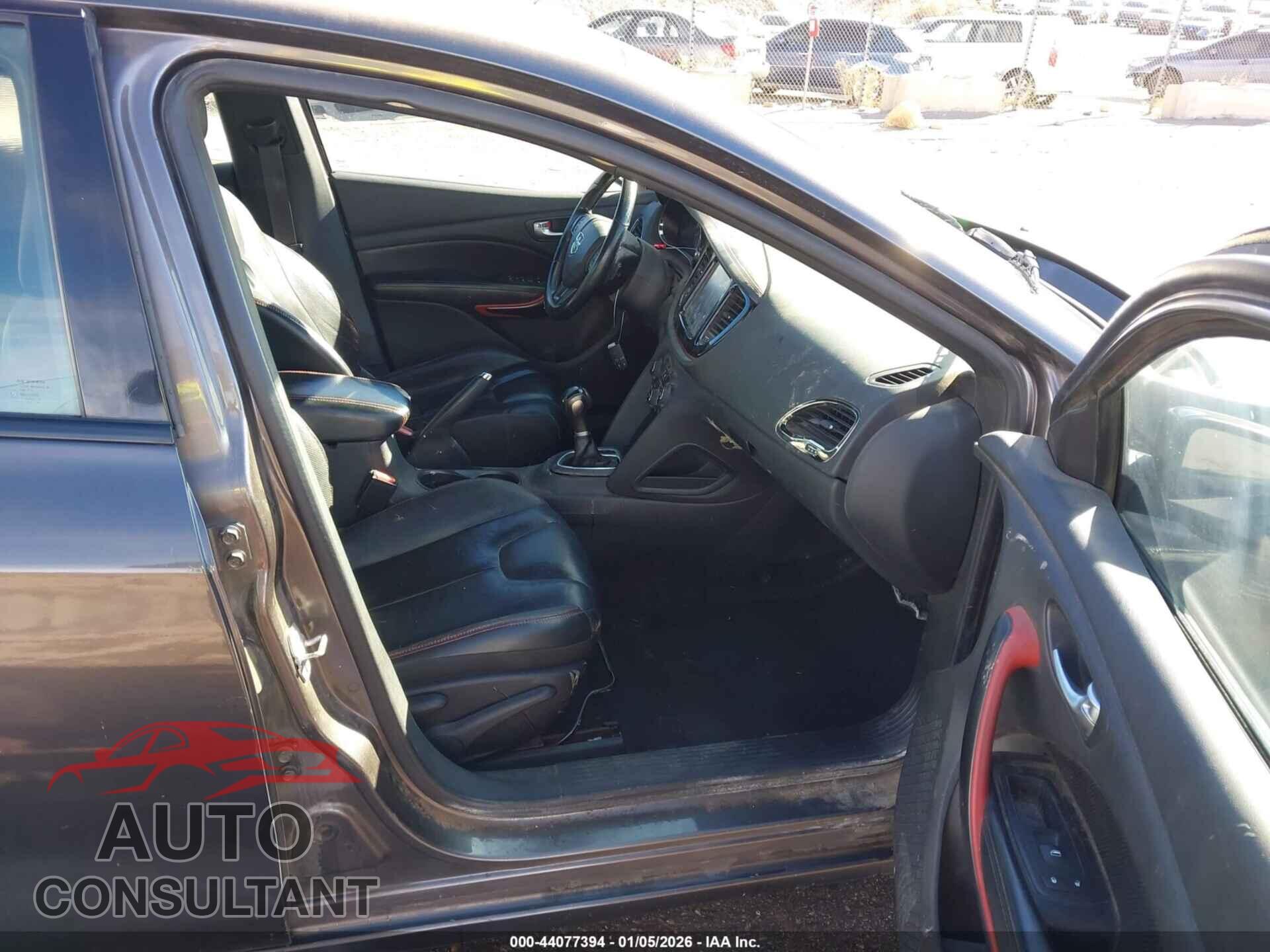 DODGE DART 2015 - 1C3CDFEB0FD165213