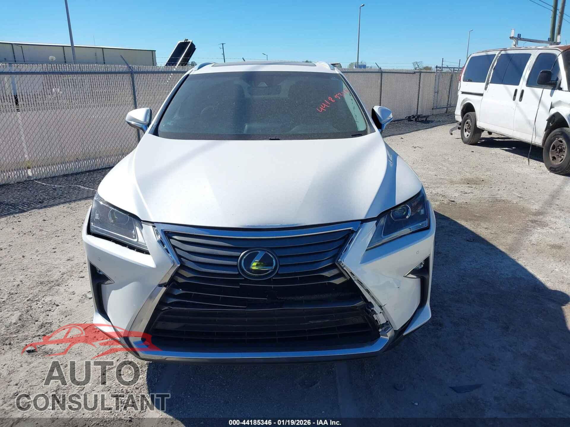 LEXUS RX 350 2017 - 2T2ZZMCA1HC074968