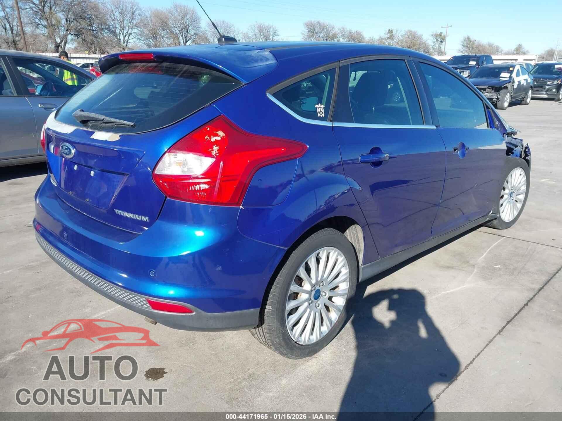 FORD FOCUS 2012 - 1FAHP3N20CL336766