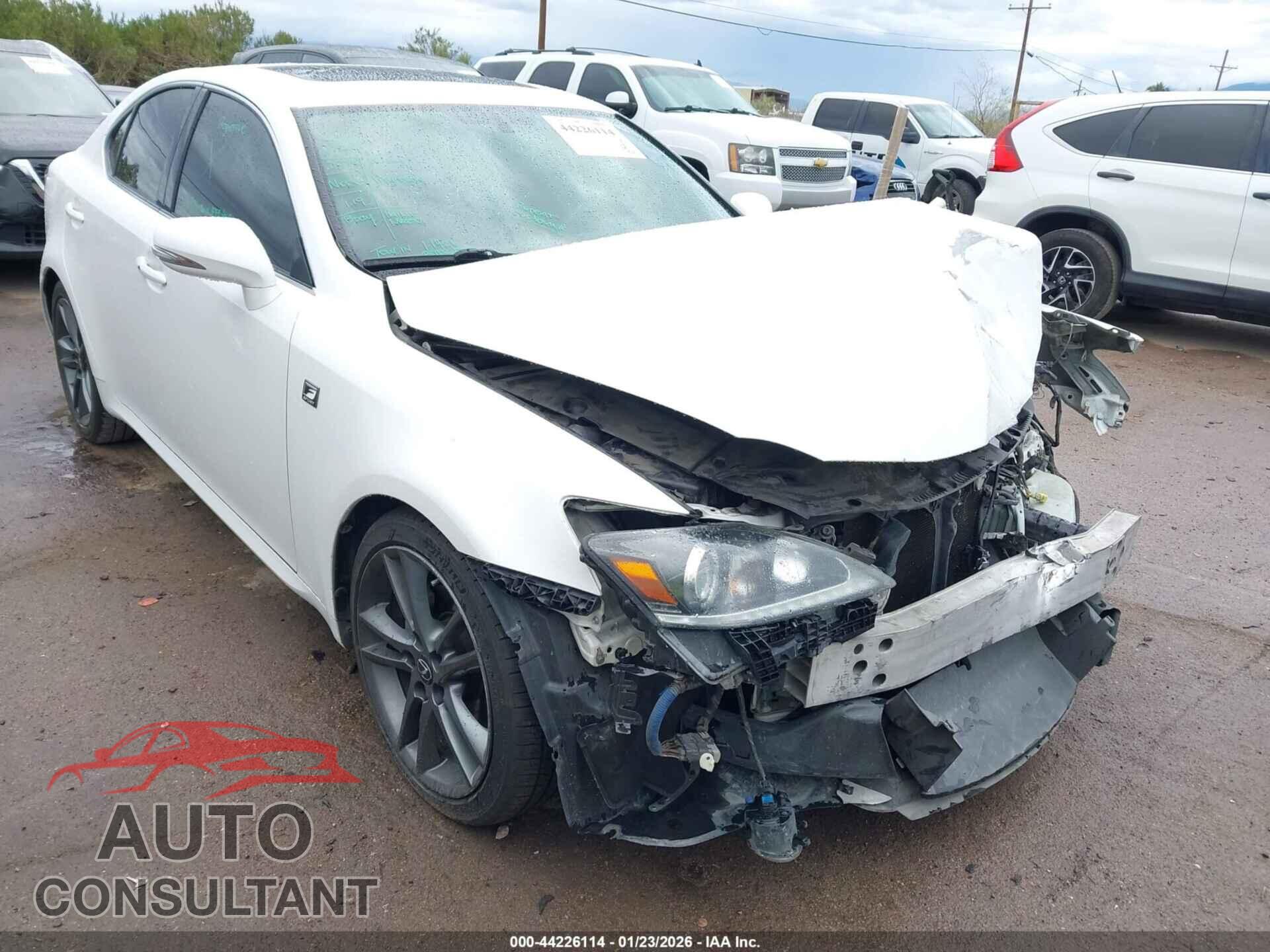 LEXUS IS 250 2011 - JTHBF5C24B5155396